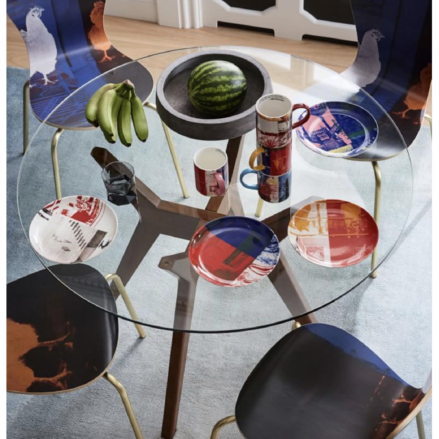 West Elm Jensen Glass Dining Table - image-3