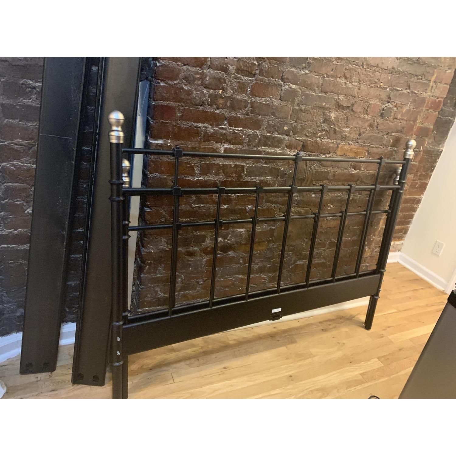 Ikea Svelvik Rod Iron Queen Bed AptDeco