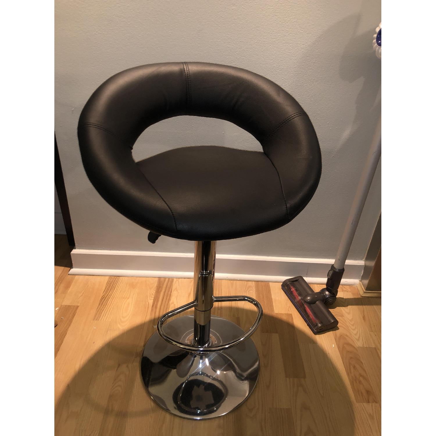 Black Bar Height Chairs - image-1