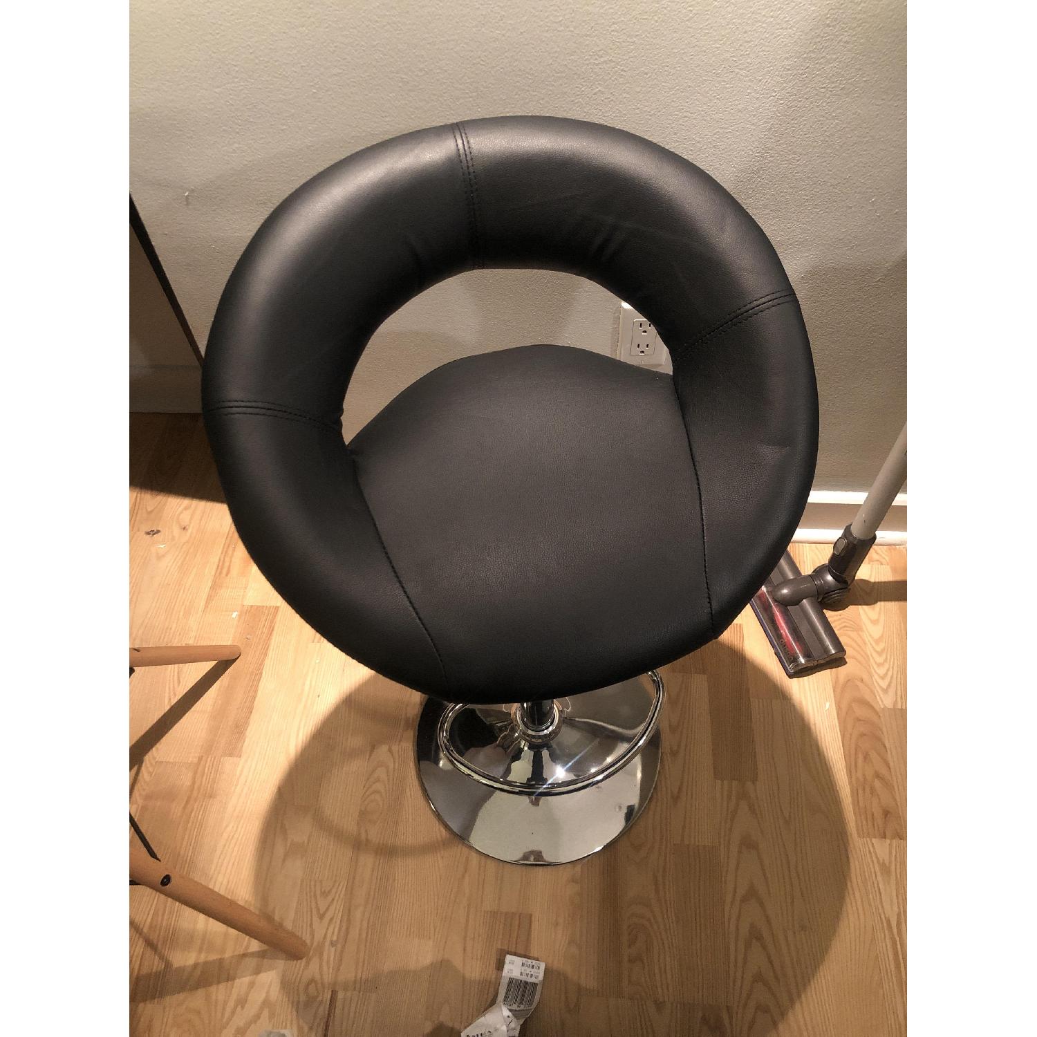 Black Bar Height Chairs - image-3