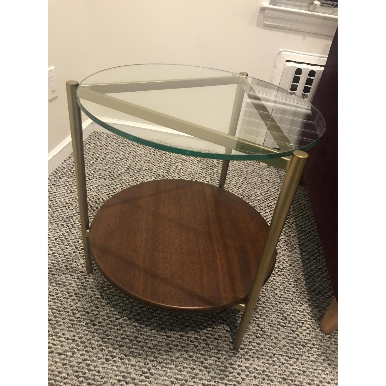 West Elm MidCentury Art Display Side Table AptDeco