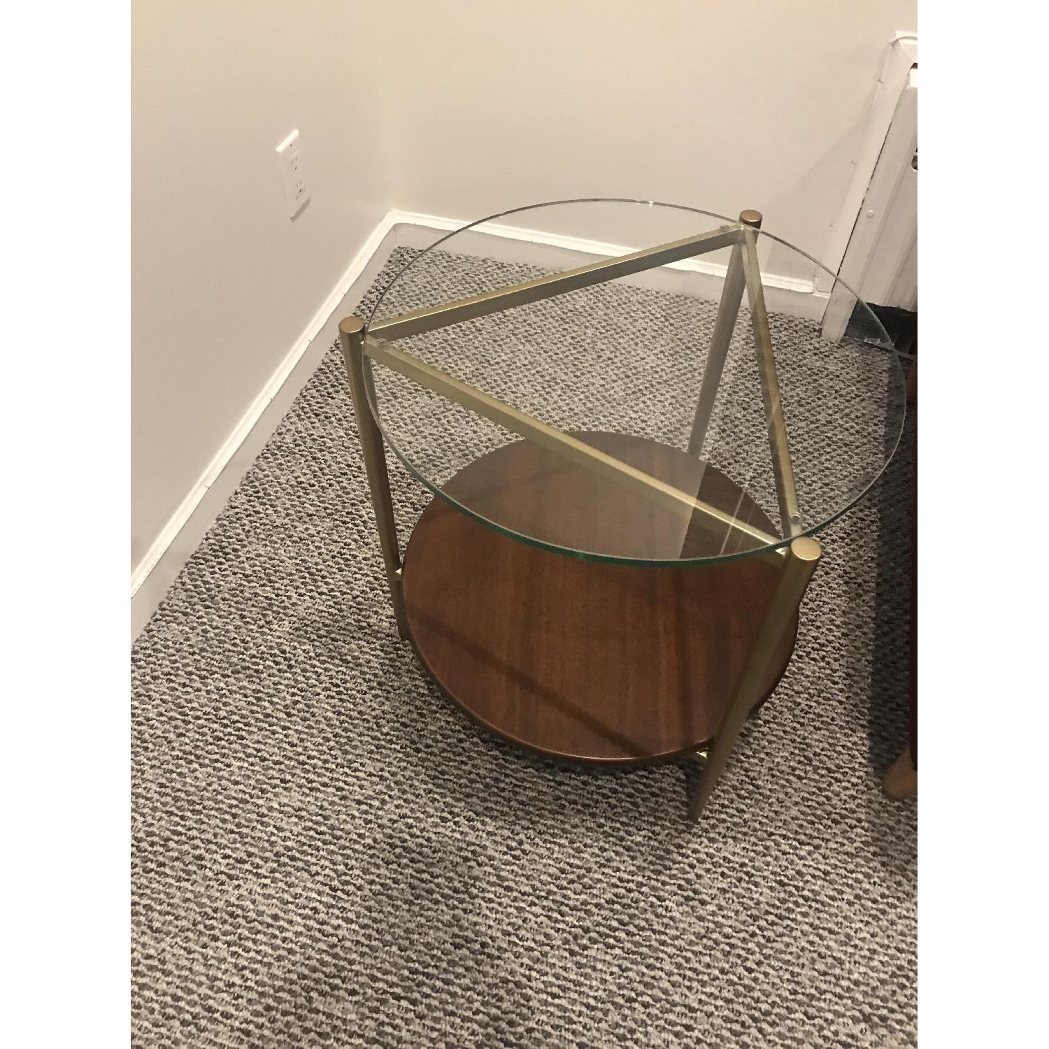 West Elm MidCentury Art Display Side Table AptDeco
