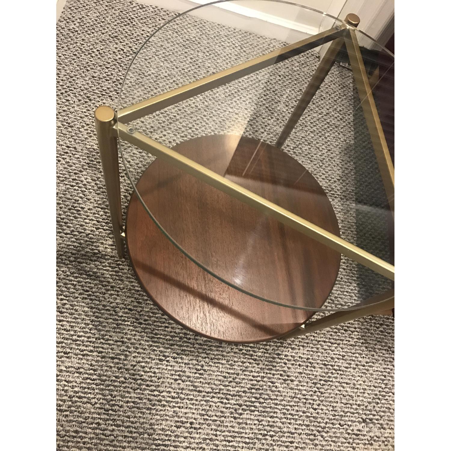 West Elm MidCentury Art Display Side Table AptDeco