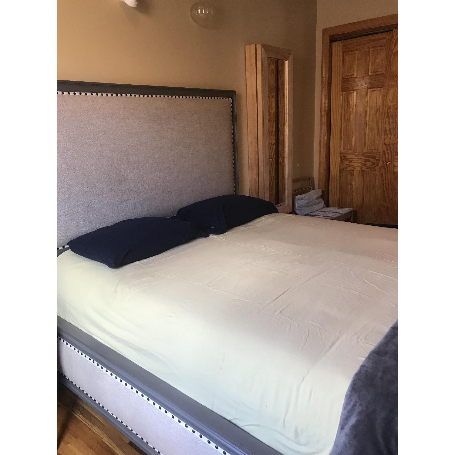 Restoration Hardware Maison Panel Fabric Bed AptDeco