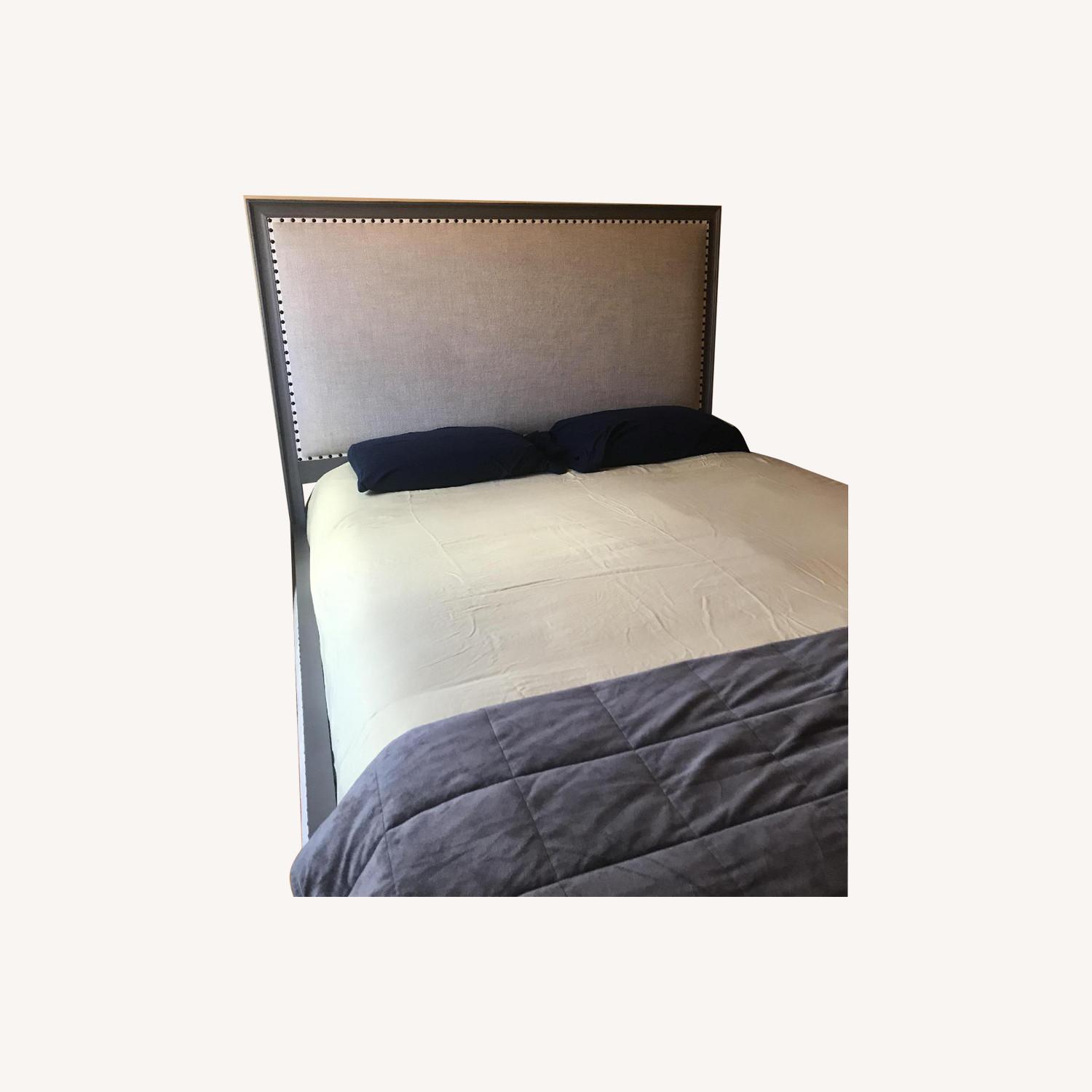 Restoration Hardware Maison Panel Fabric Bed AptDeco