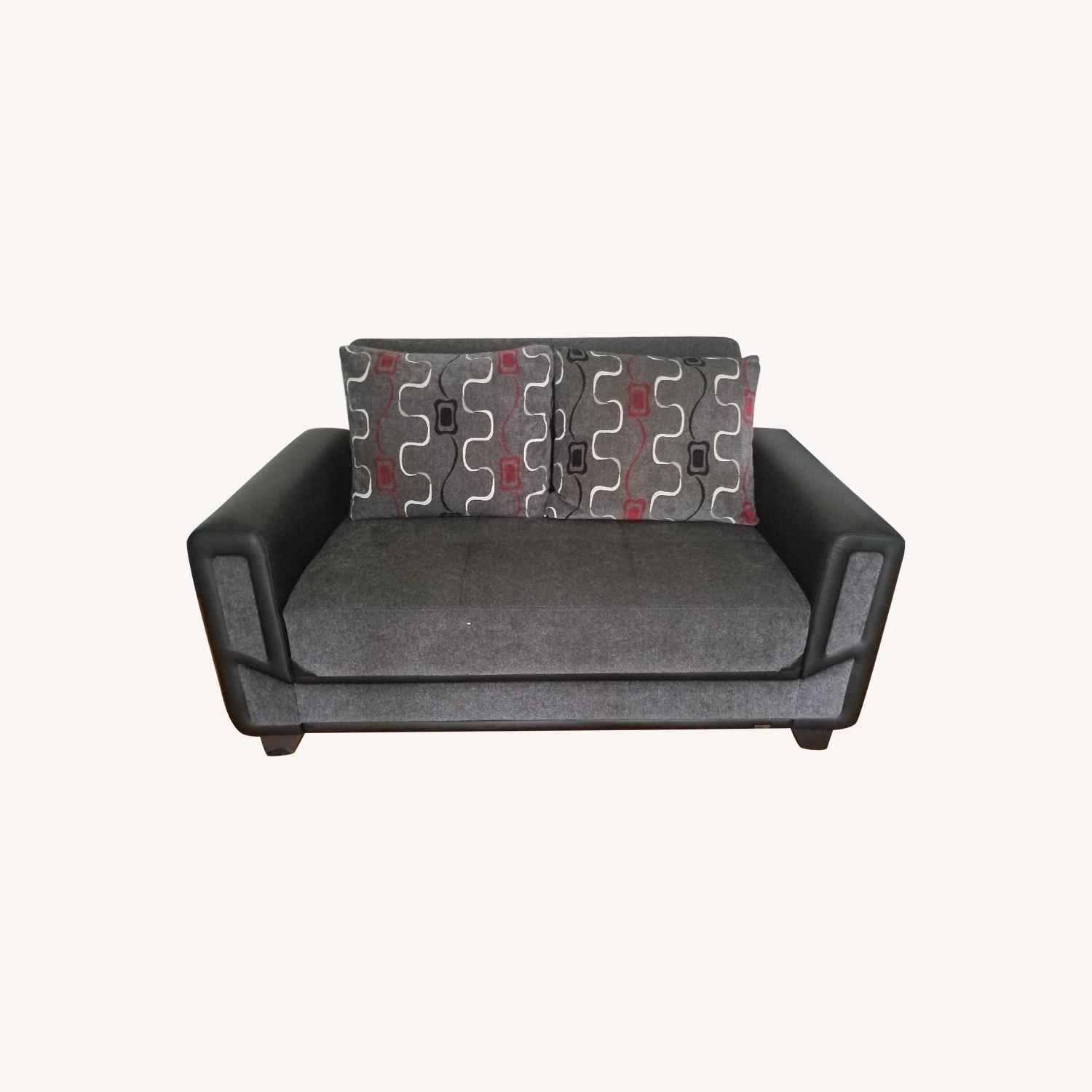 Twin Size Sleeper Sofa W Storage Aptdeco