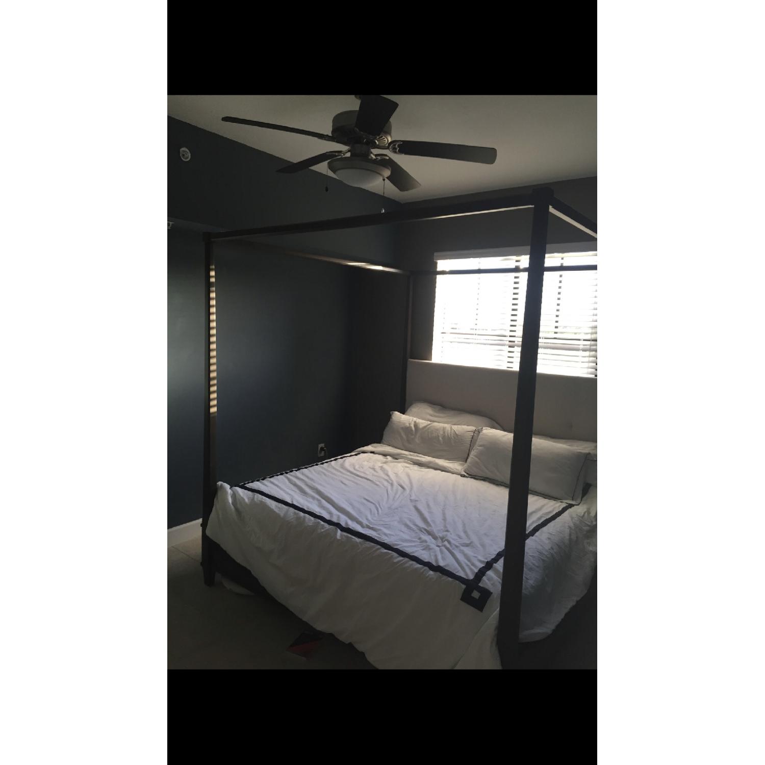 Ethan Allen King Canopy Bed - image-2