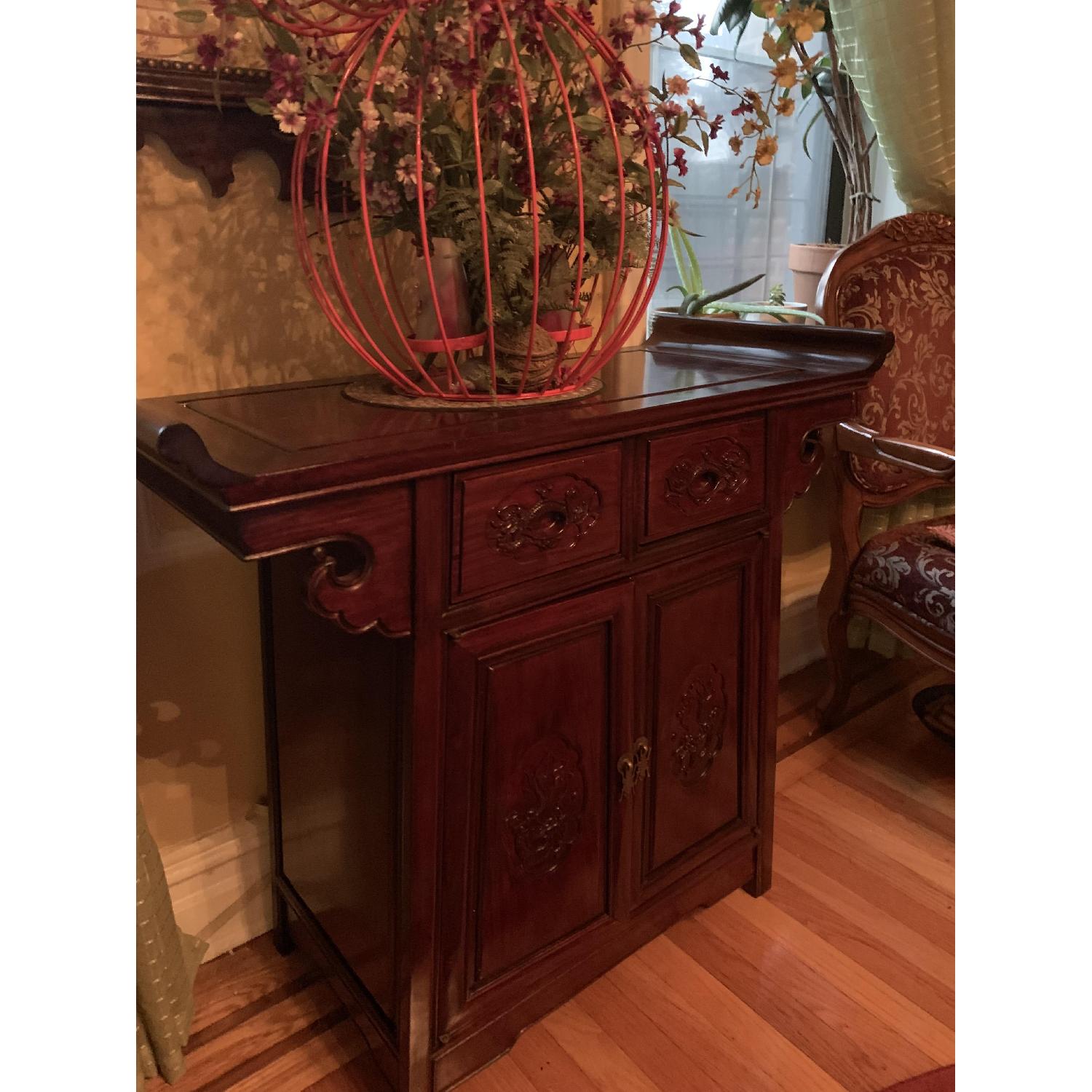 Oriental Rosewood Altar AptDeco