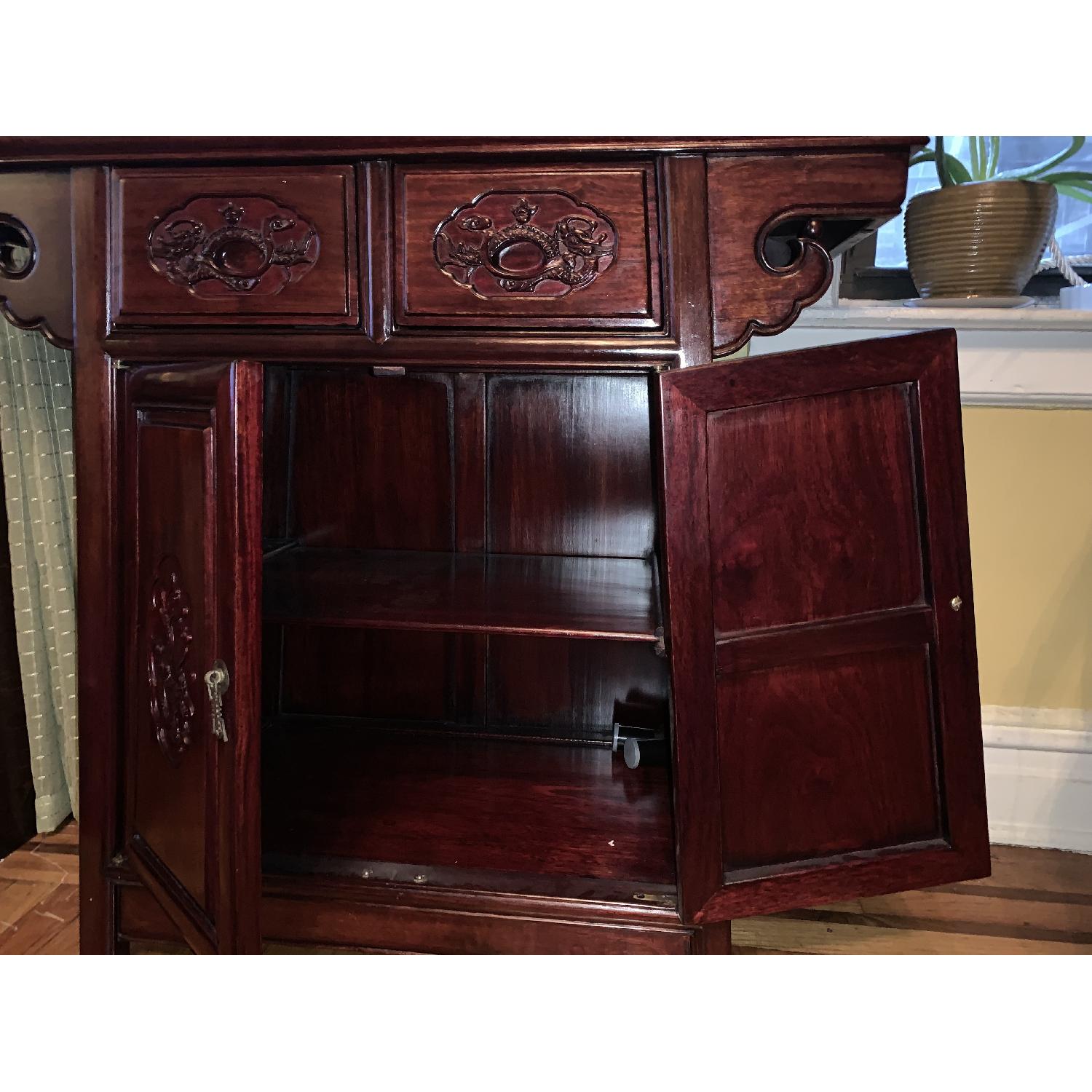 Oriental Rosewood Altar AptDeco