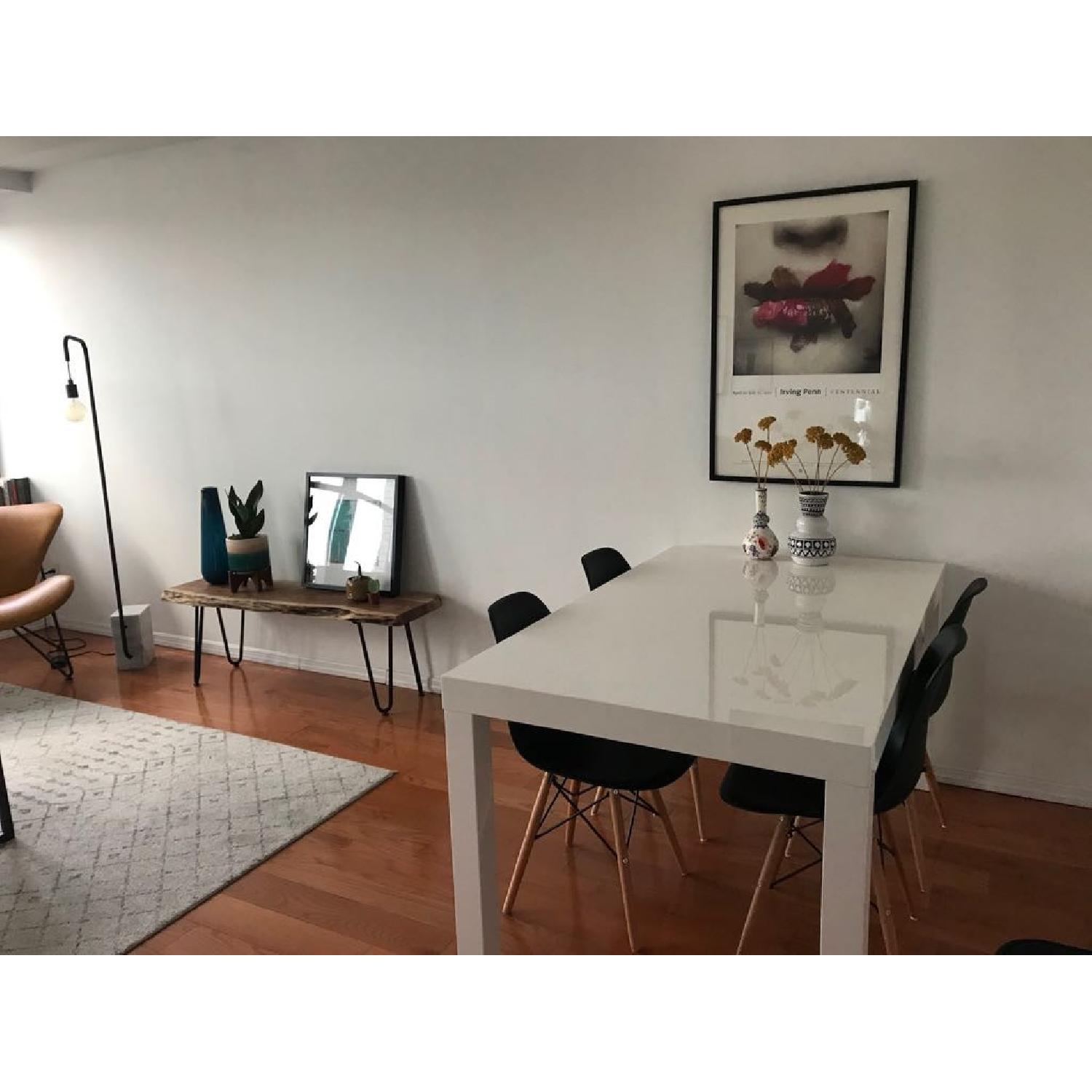 West Elm Parsons Rectangular Dining Table - image-3