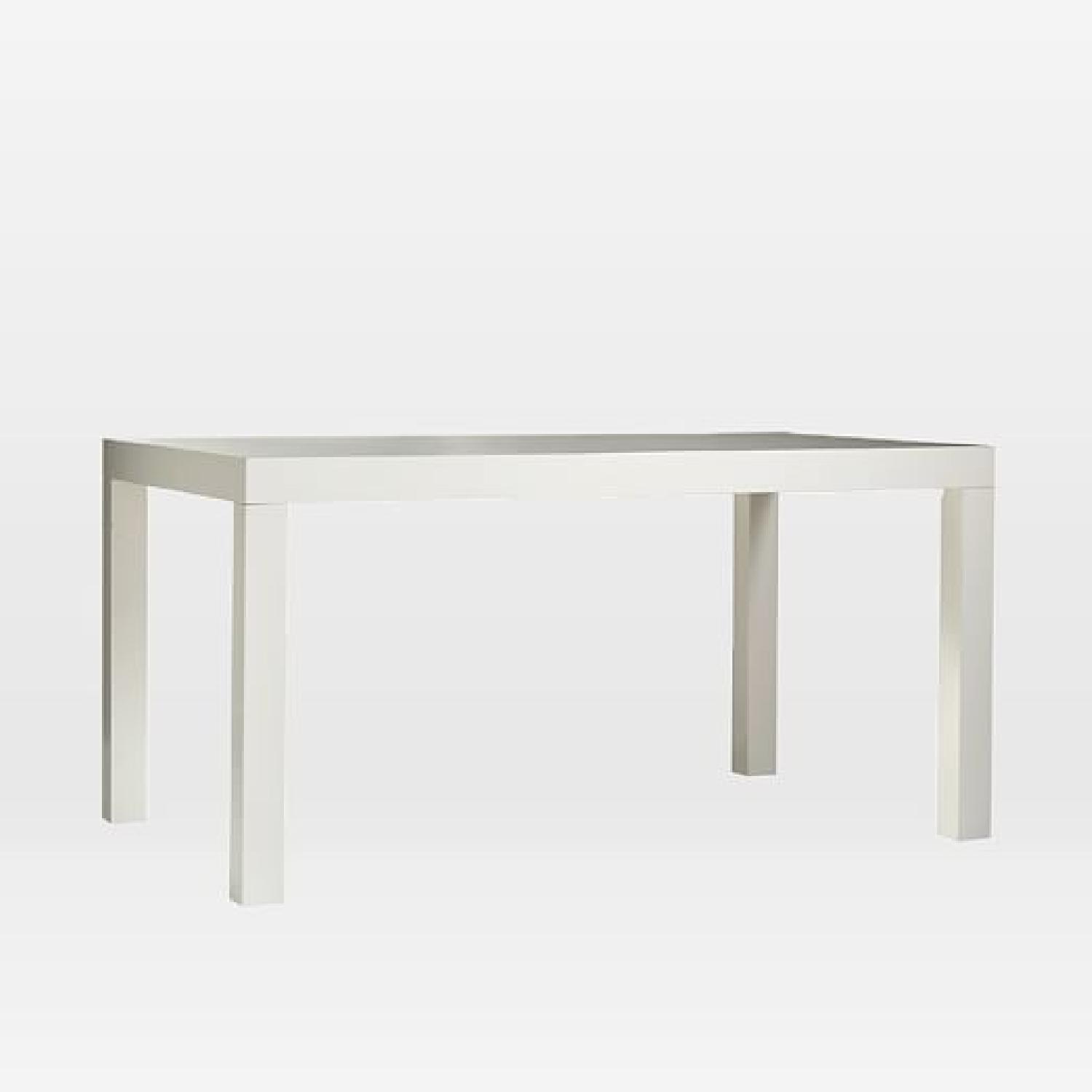 West Elm Parsons Rectangular Dining Table - image-4