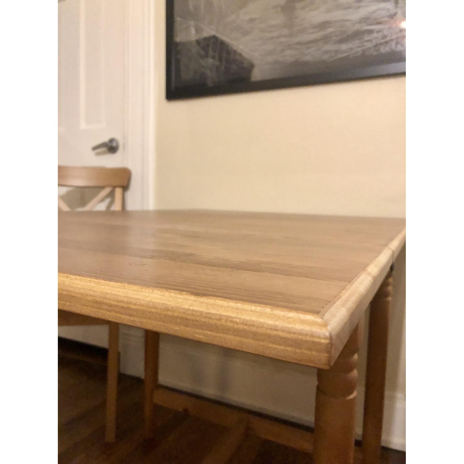 Ikea Ingatorp Drop-leaf Table w/ 2 Chairs - image-4