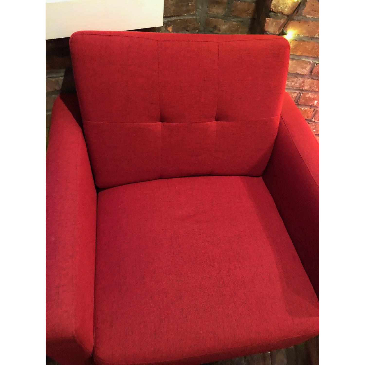 Red Arm Chair - image-3