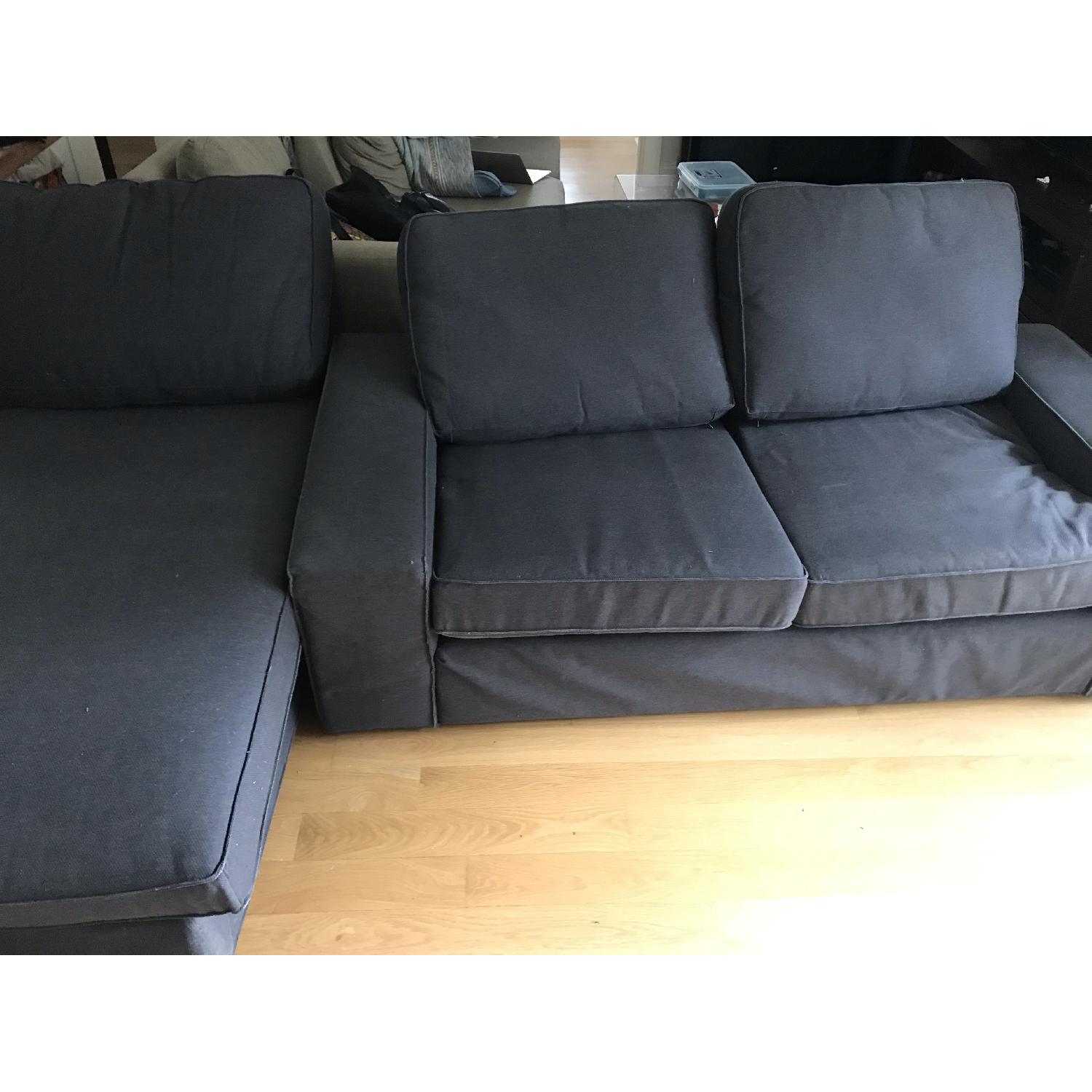 Ikea Kivik 4-Seat Sectional Sofa w/ Chaise - image-1