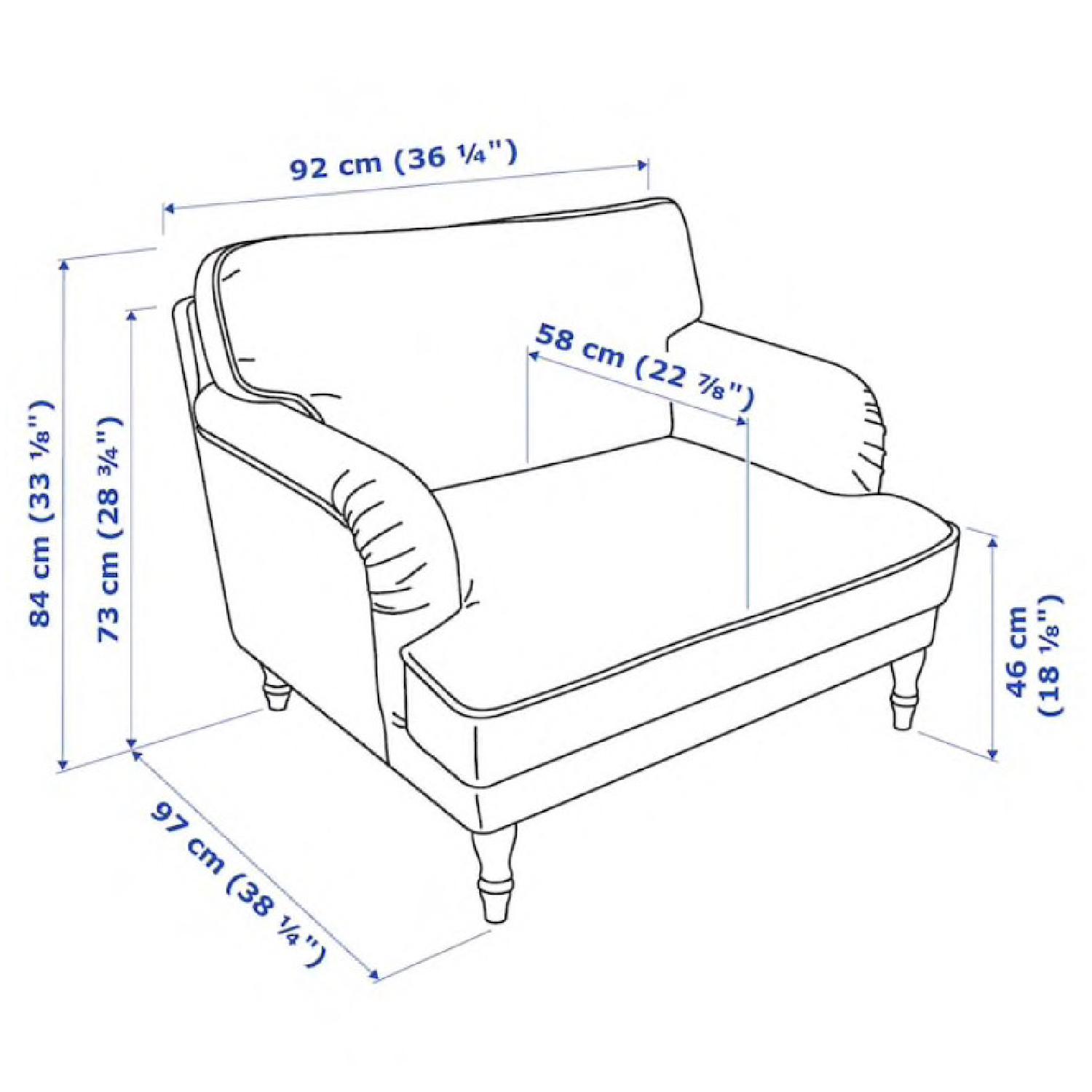 Ikea Stocksund chair - image-1