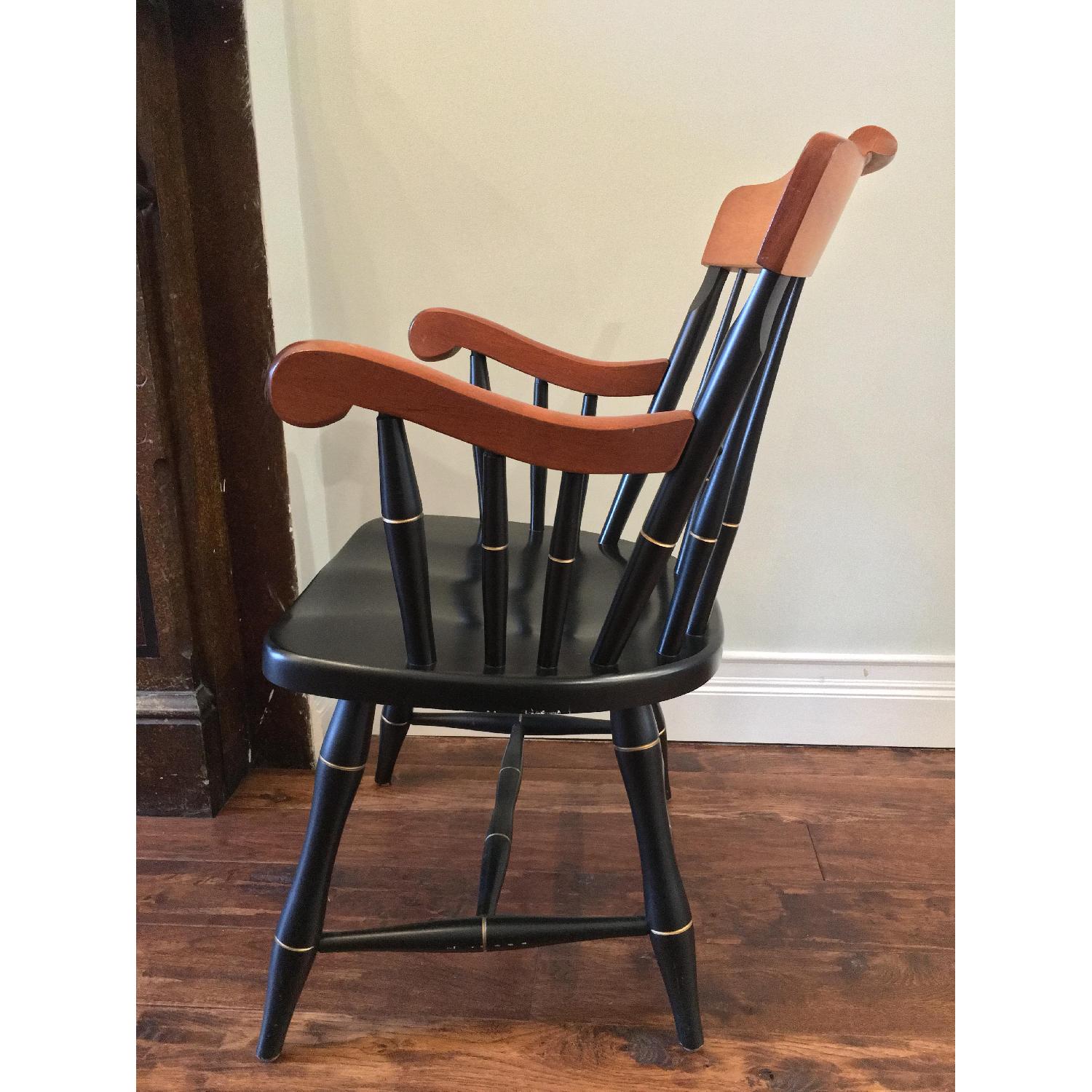 Vintage Nichols & Stone Windsor Harvard Chairs - image-3