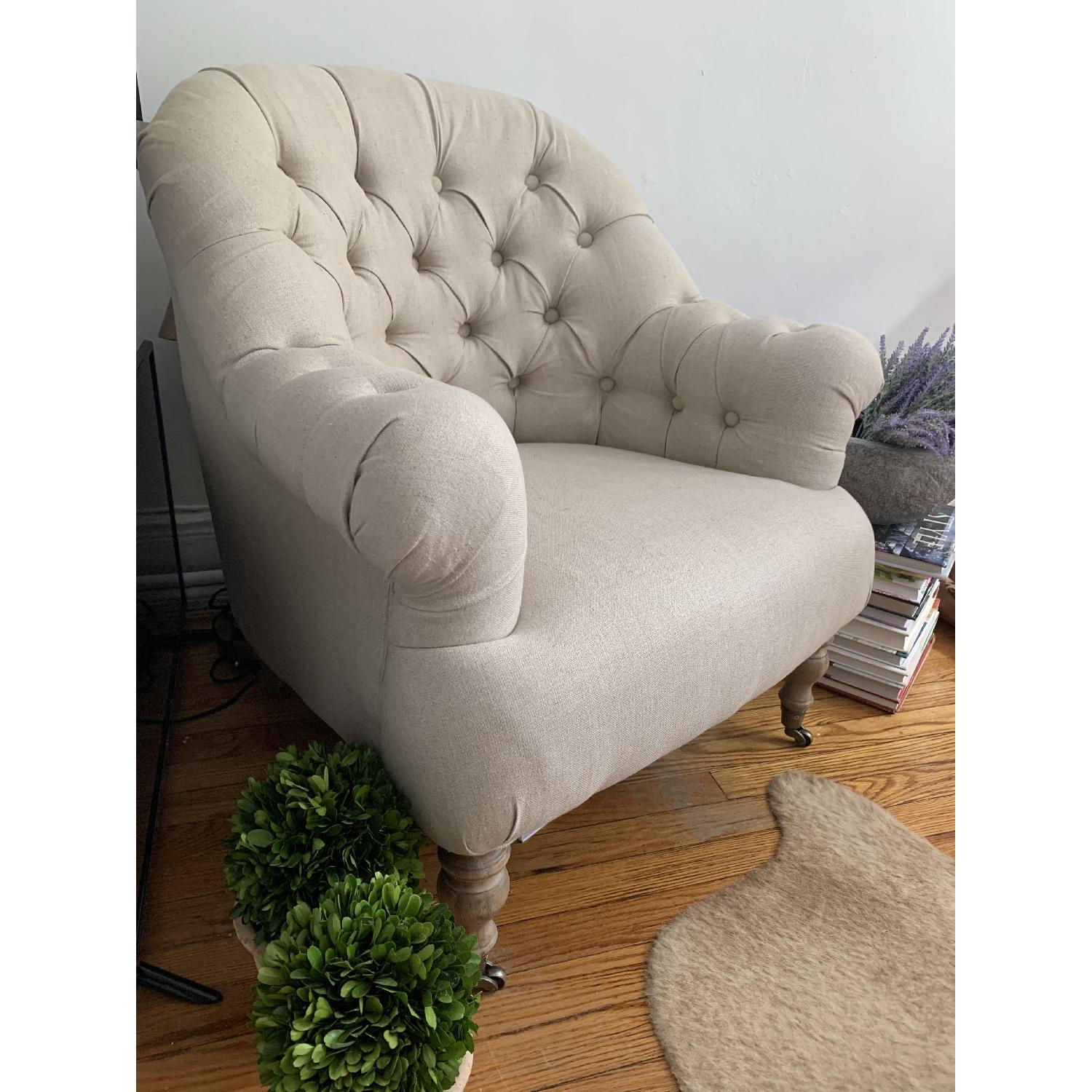 Joss & Main Tufted Armchair - image-2