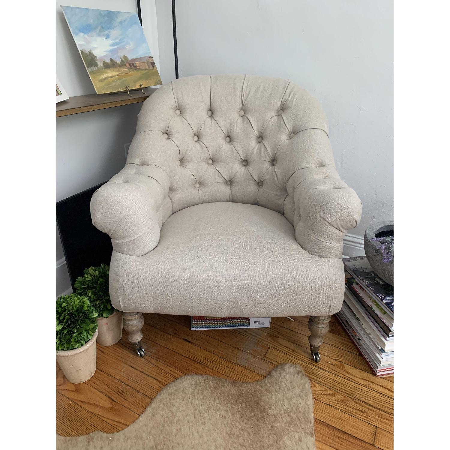 Joss & Main Tufted Armchair - image-3