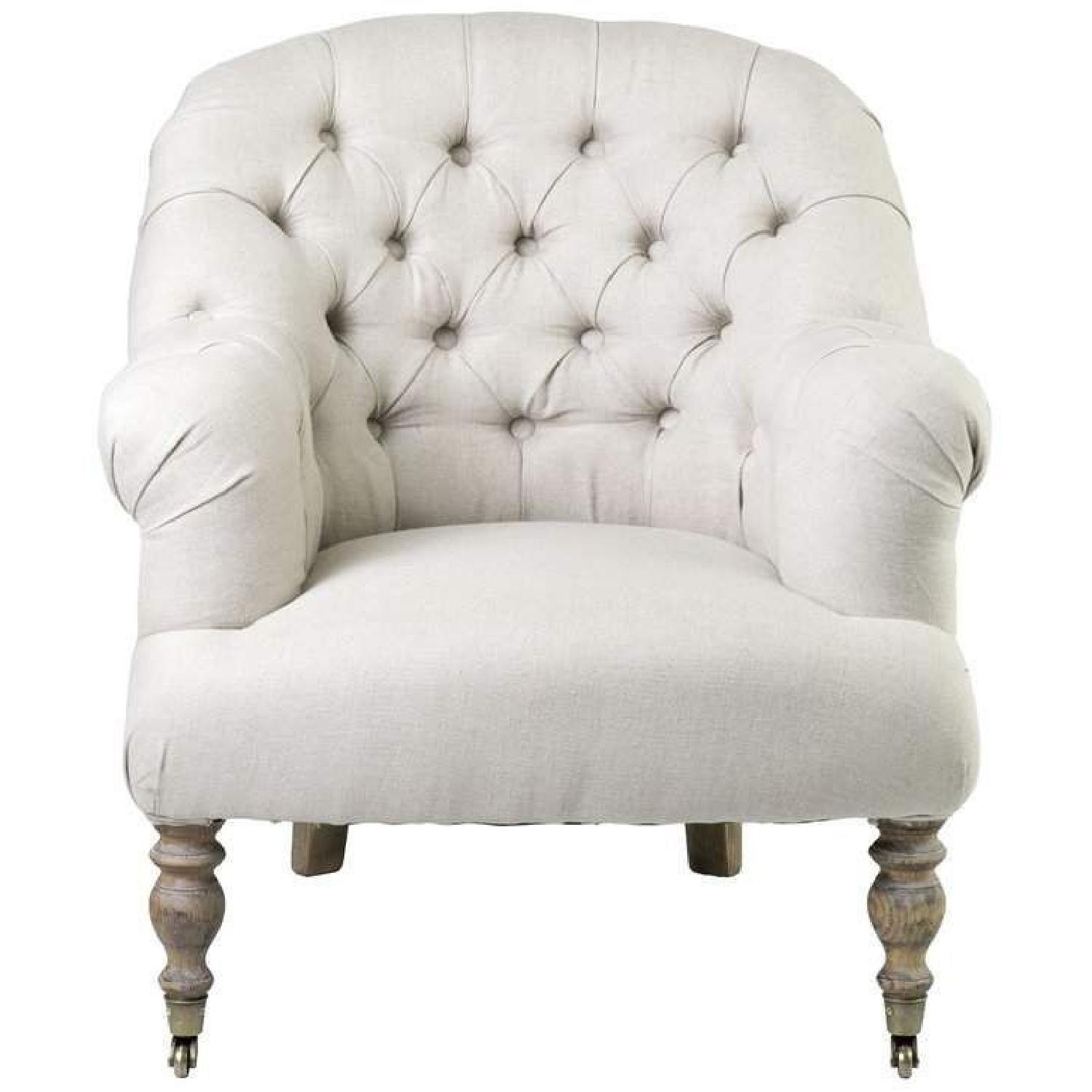 Joss & Main Tufted Armchair - image-0