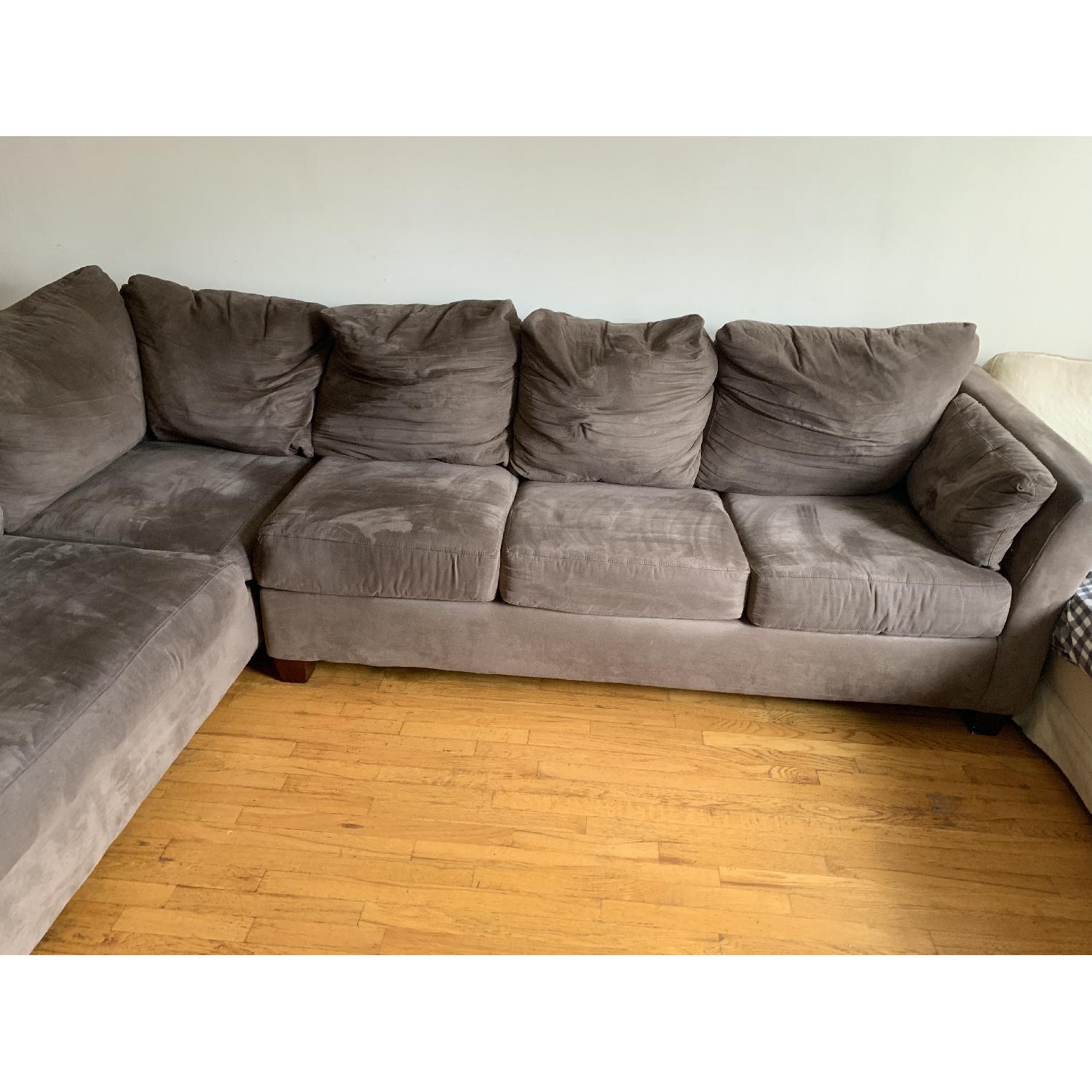 Bob's Glacier L-Shaped Sleeper Sectional Sofa - image-2
