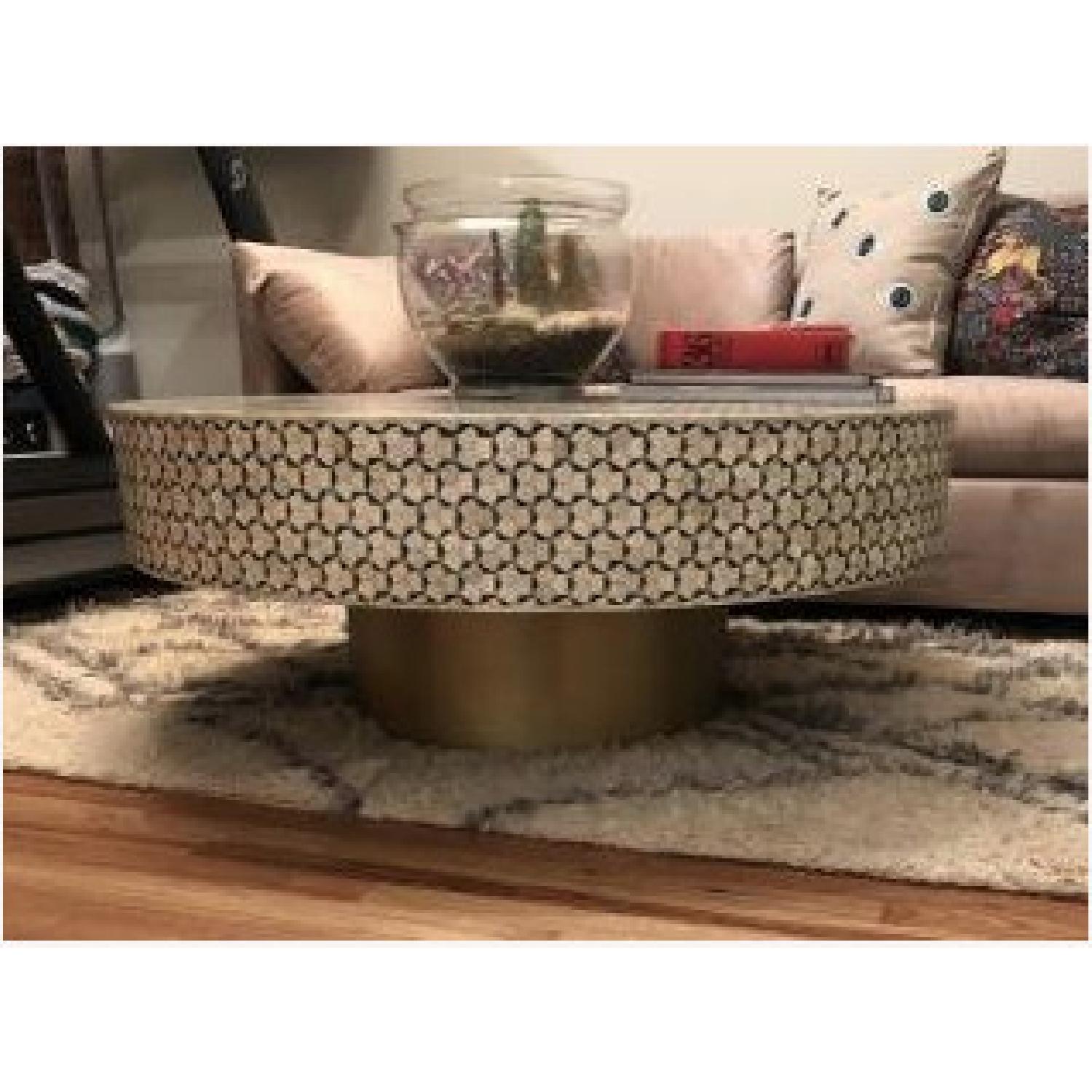 Anthropologie Targua Moroccan Coffee Table - image-3