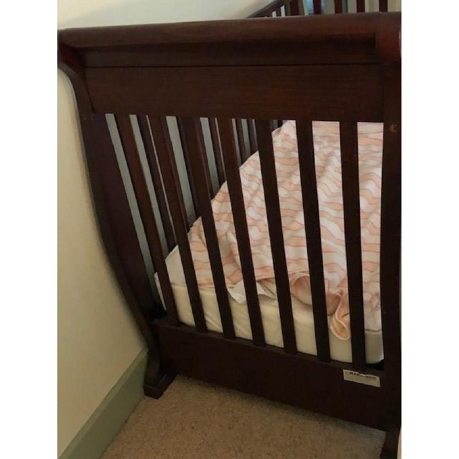 DaVinci Reagan-4-in-1 Convertible Crib in Cherry - image-2