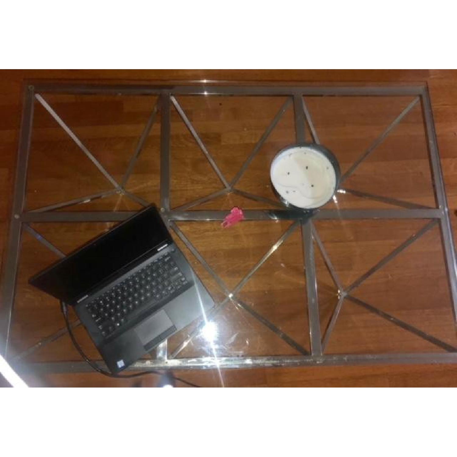 Z Gallerie Angular Coffee Table - image-2