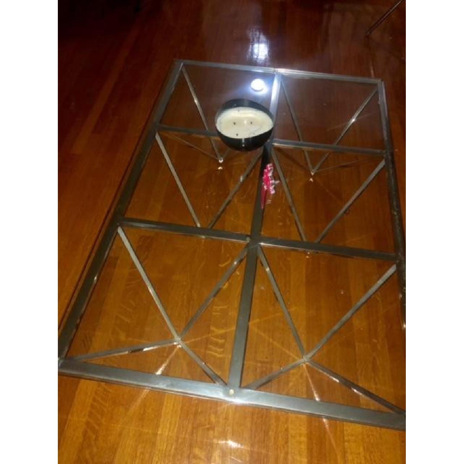 Z Gallerie Angular Coffee Table - image-3