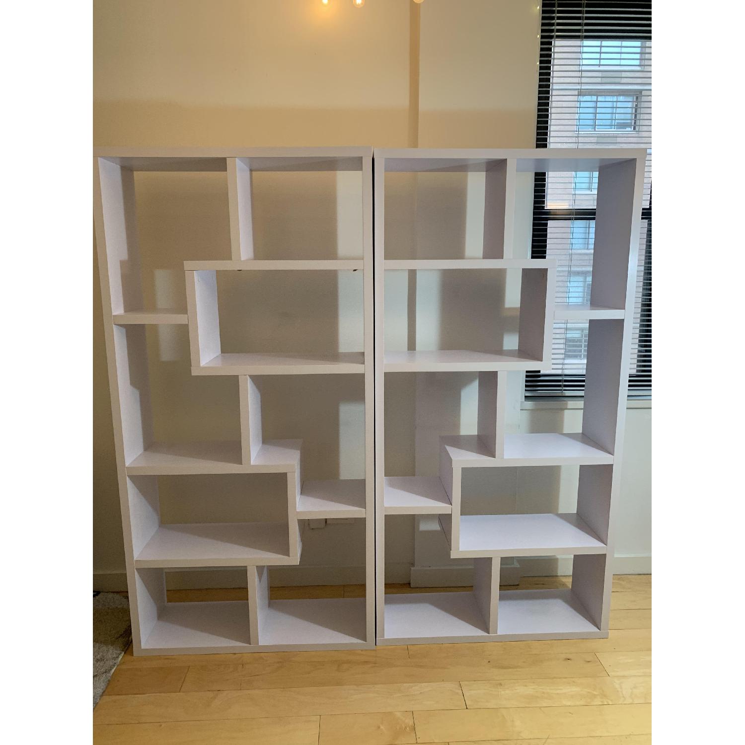 Mercury Row Chrysanthos Etagere Bookcase - image-1