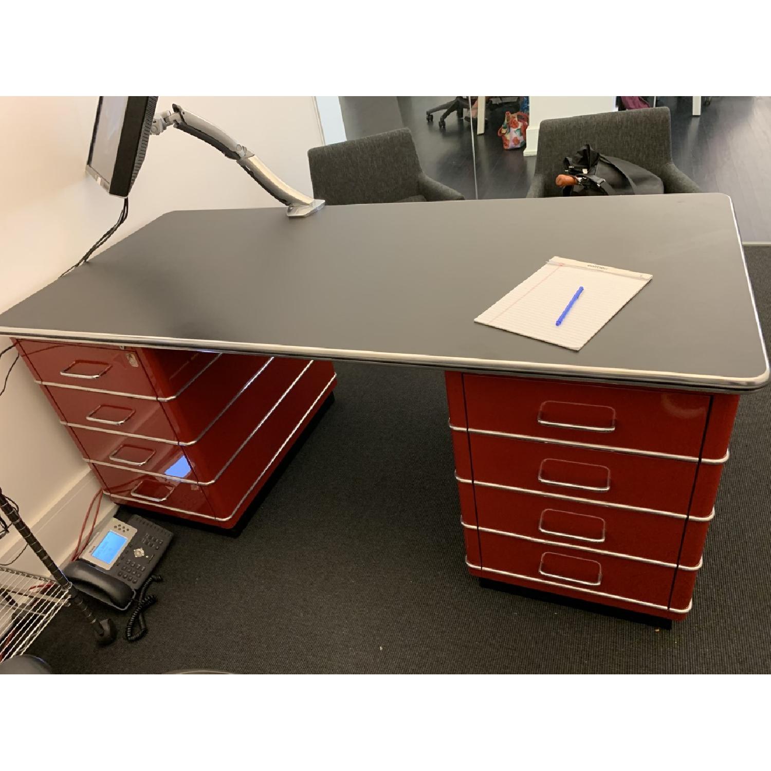 Metal Office Desk - image-1