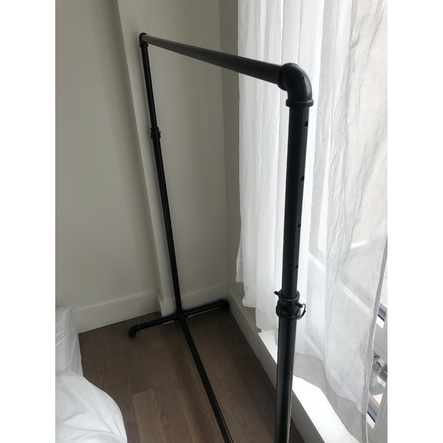 Single Rail Ballet Bar Clothing Rack - image-5