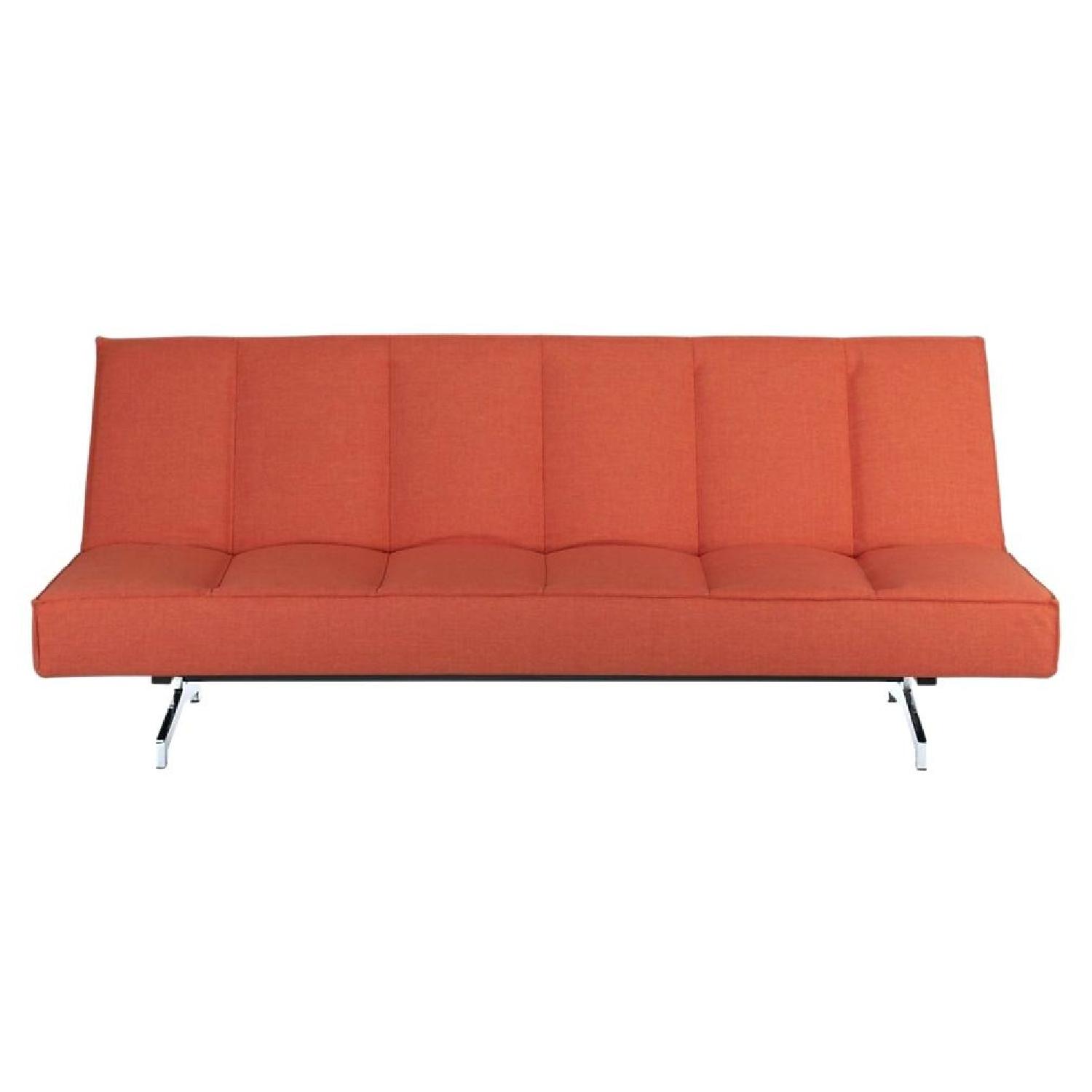 CB2 Flex Sleeper Sofa in Orange - image-0