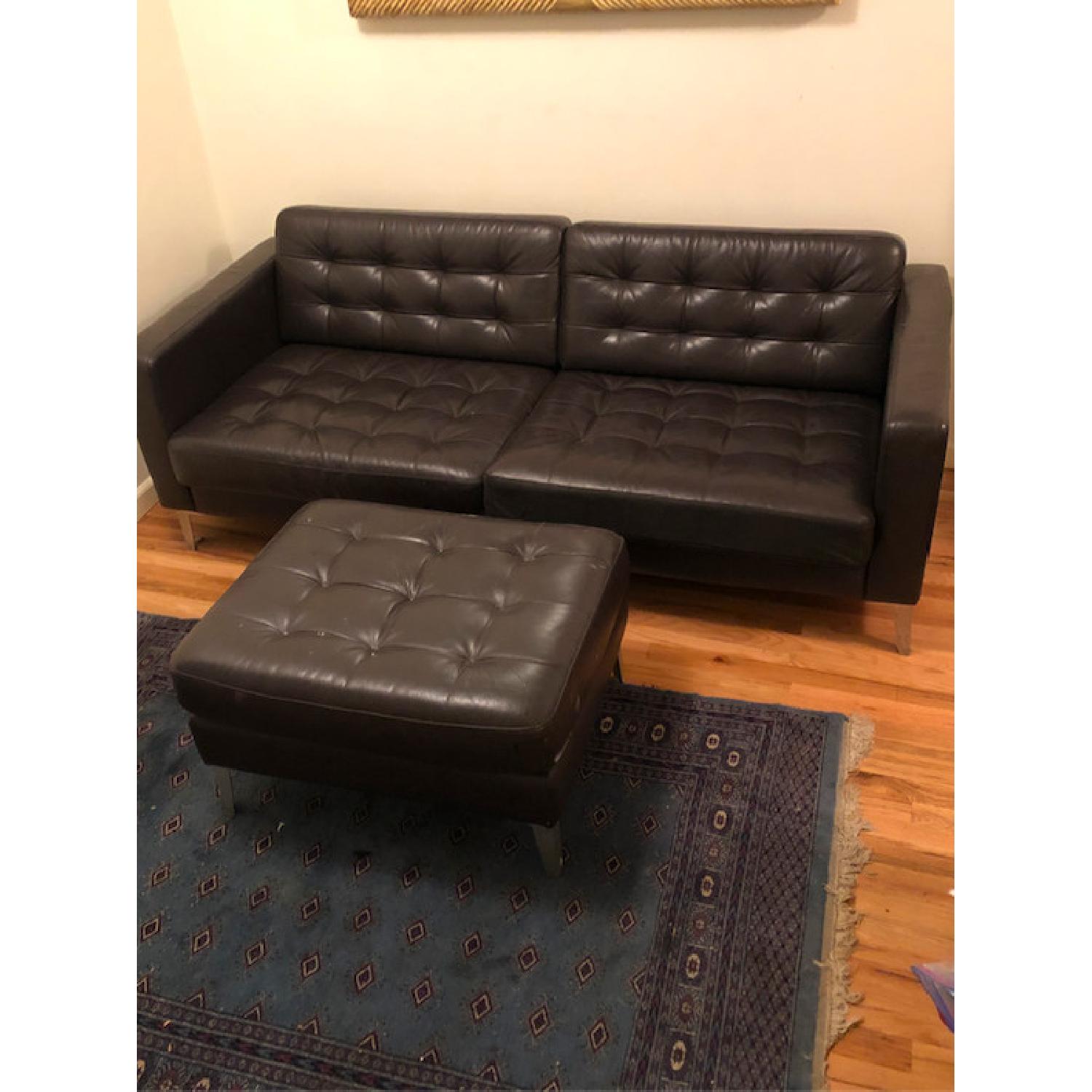 Ikea Landskrona Sofa + Ottoman - AptDeco