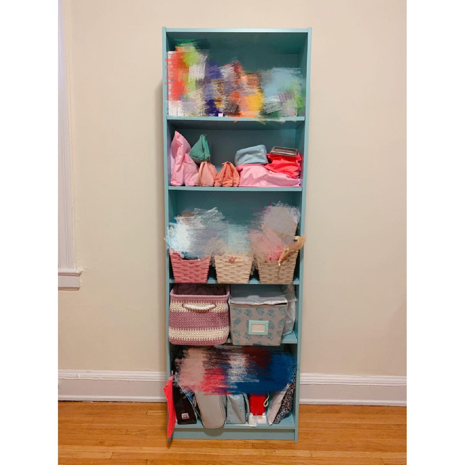 Ikea Mint Blue Bookcase - image-1