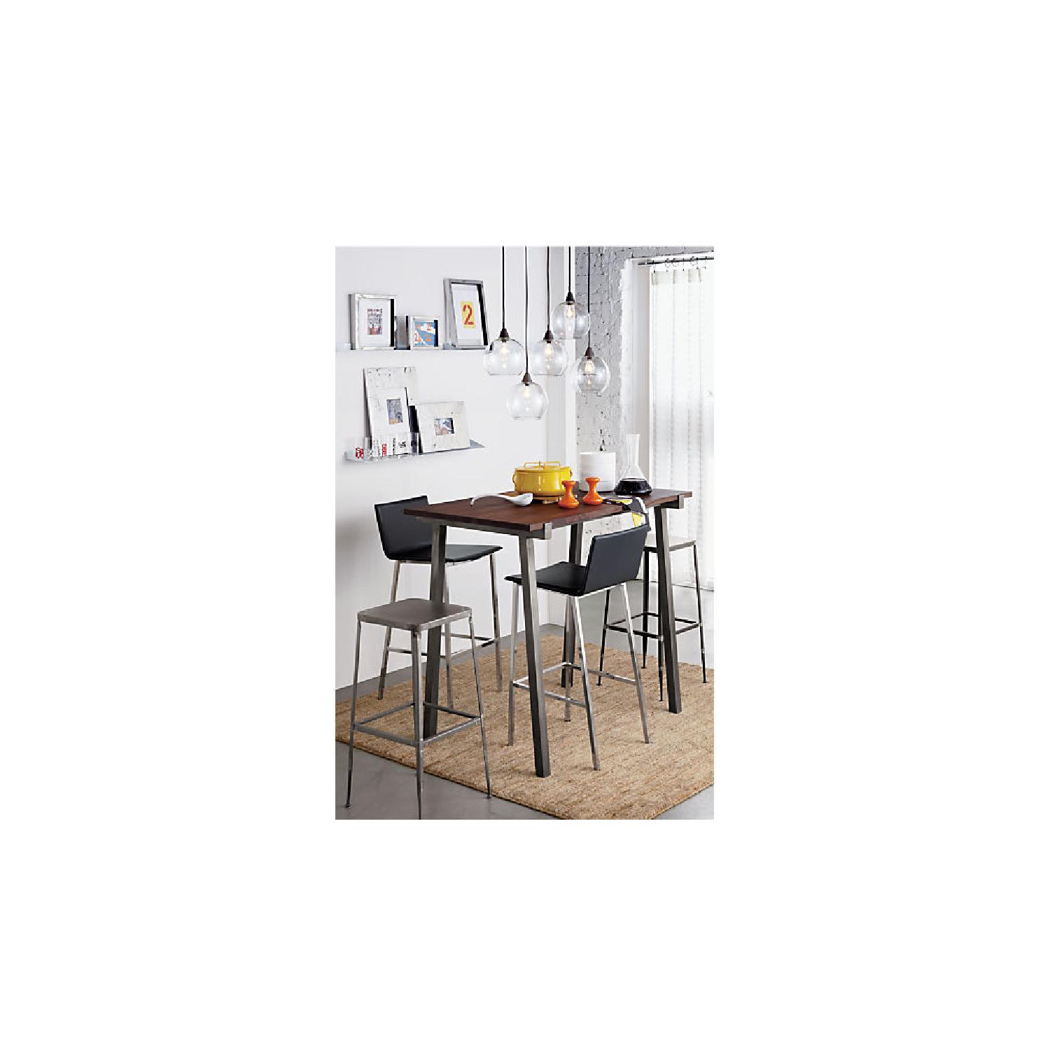 CB2 Phoenix Carbon Bar Stools AptDeco