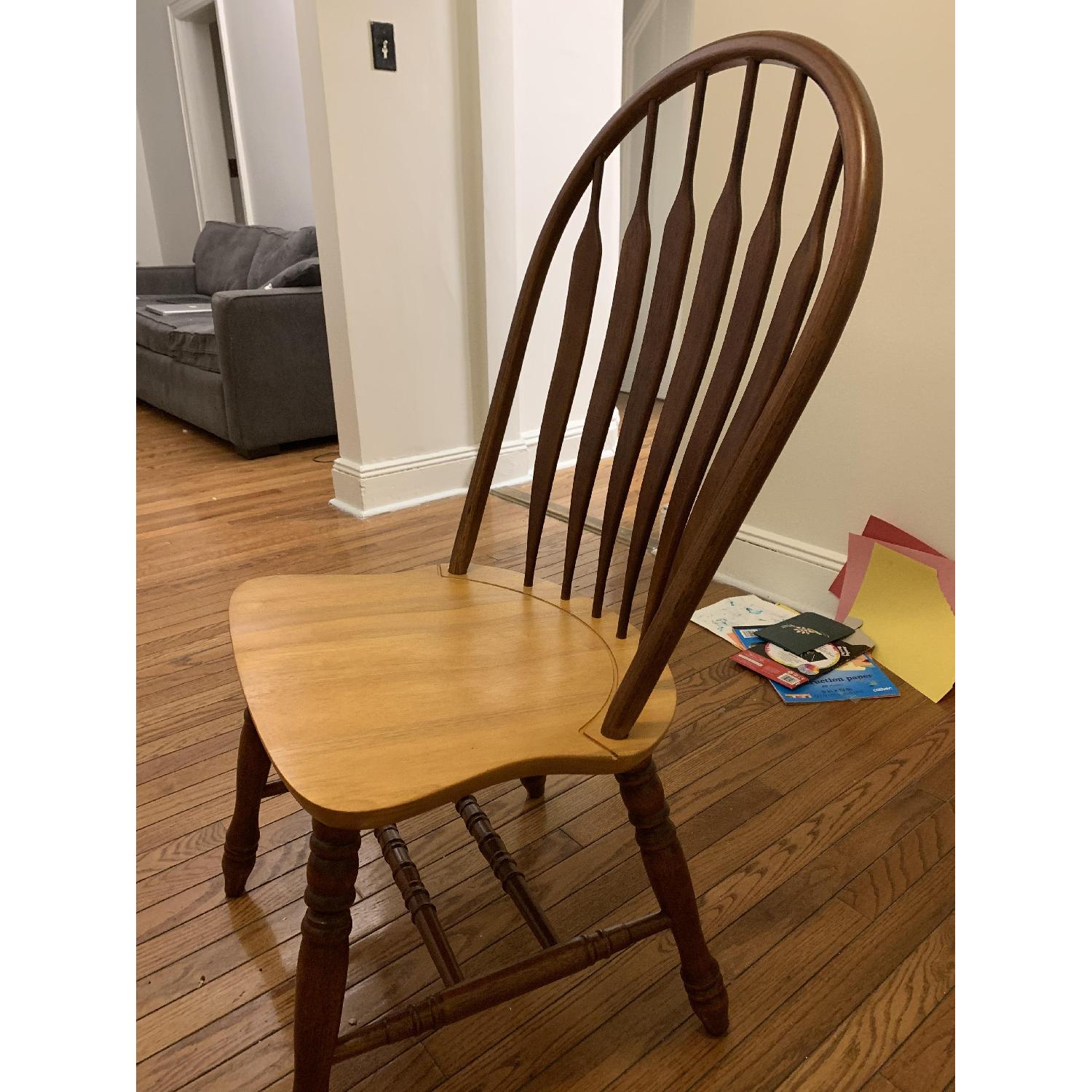 Maple Wood Dining Chairs - image-2