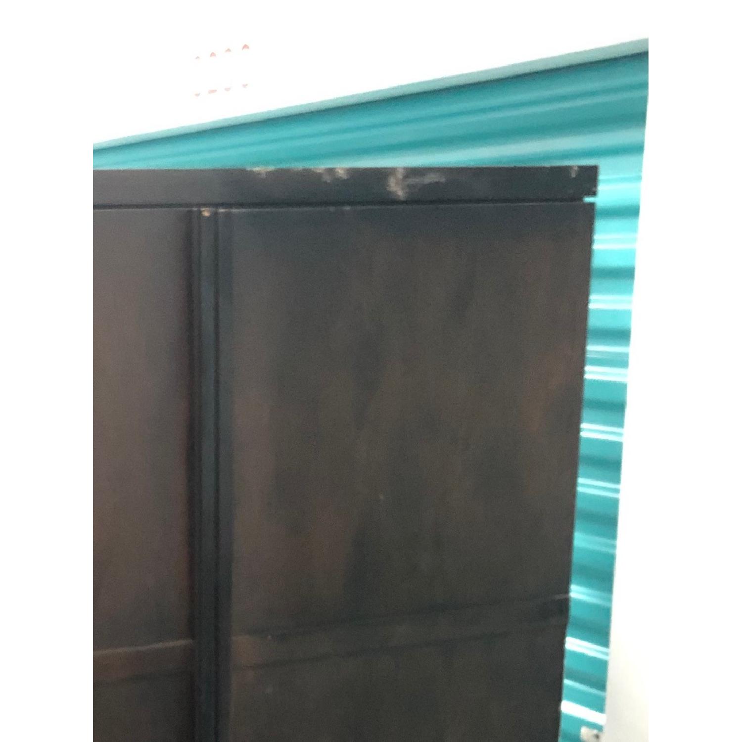 West Elm Black Armoire/Wardrobe - image-2