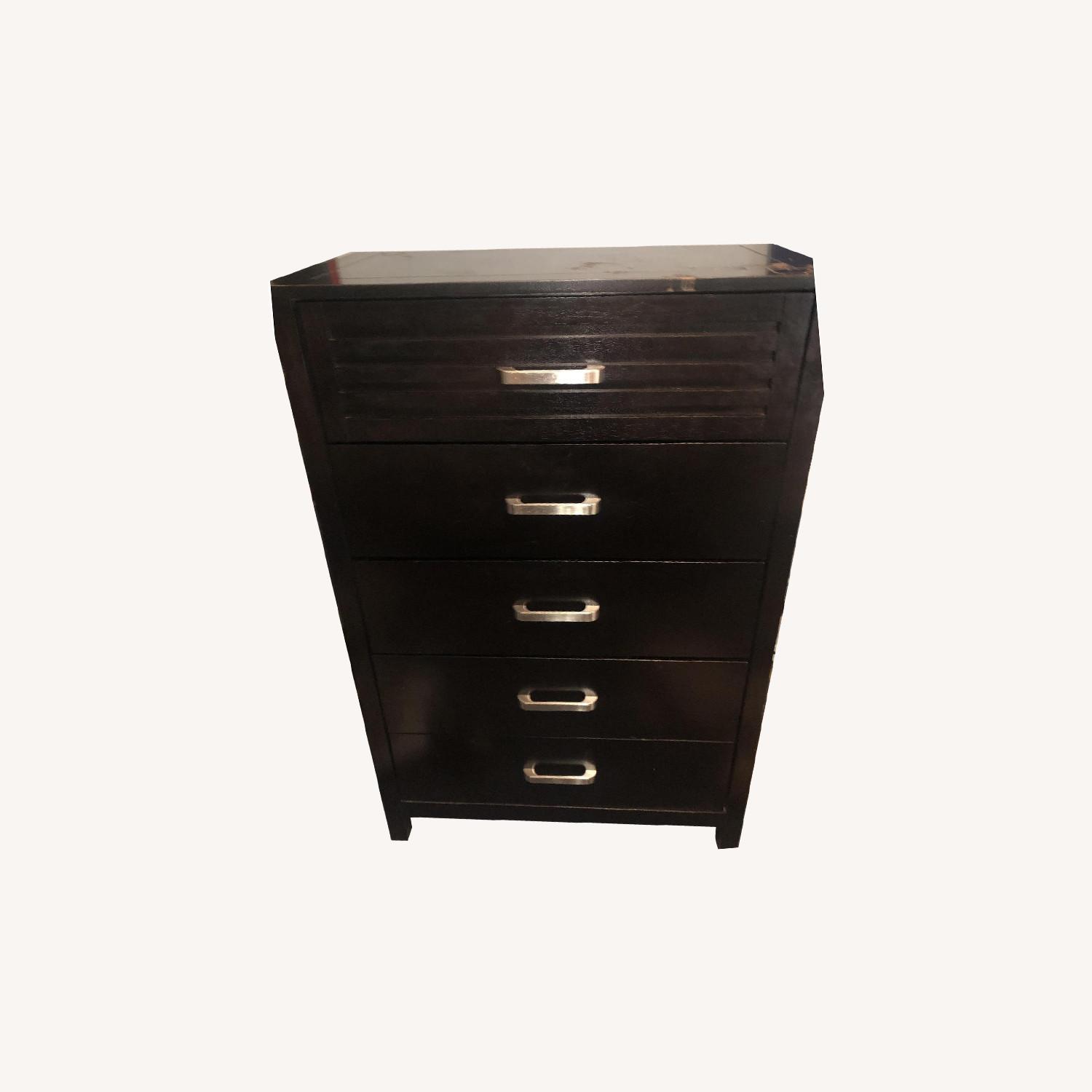 Bob's Black 5-Drawer Dresser - AptDeco