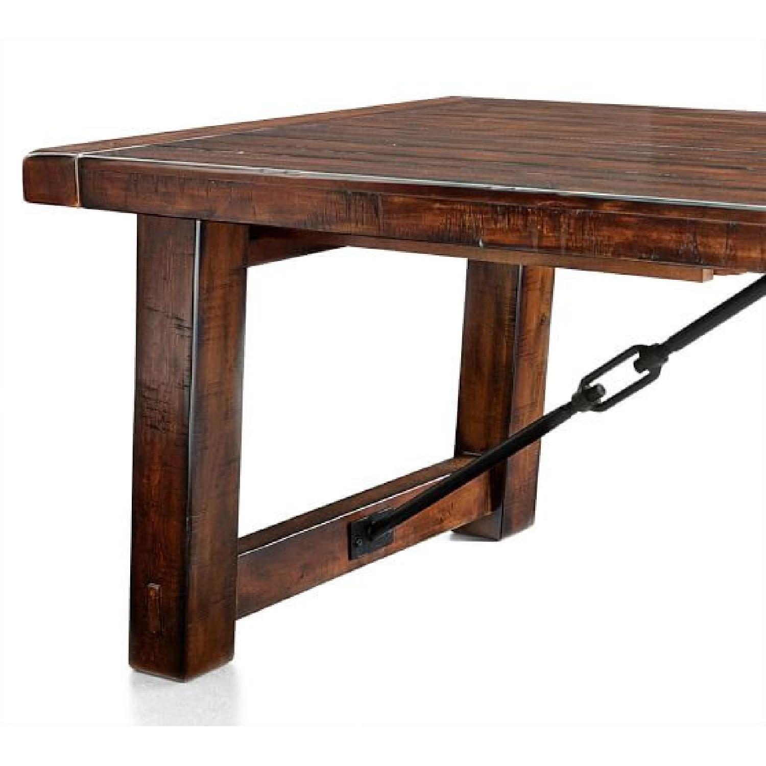 Pottery Barn Extendable Benchwright Dining Table - image-3