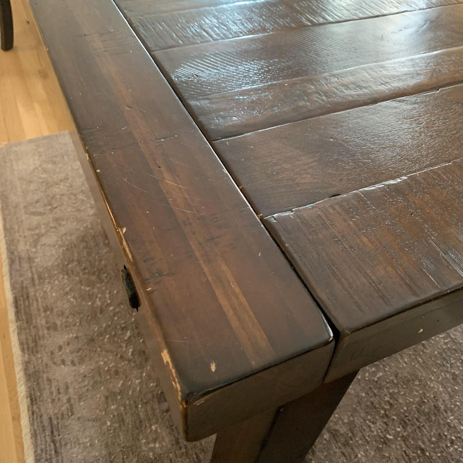 Pottery Barn Extendable Benchwright Dining Table - image-5