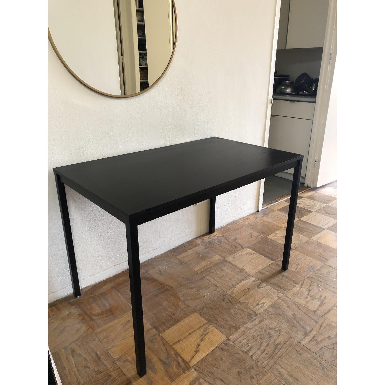Ikea Black Dining Room Table - image-1