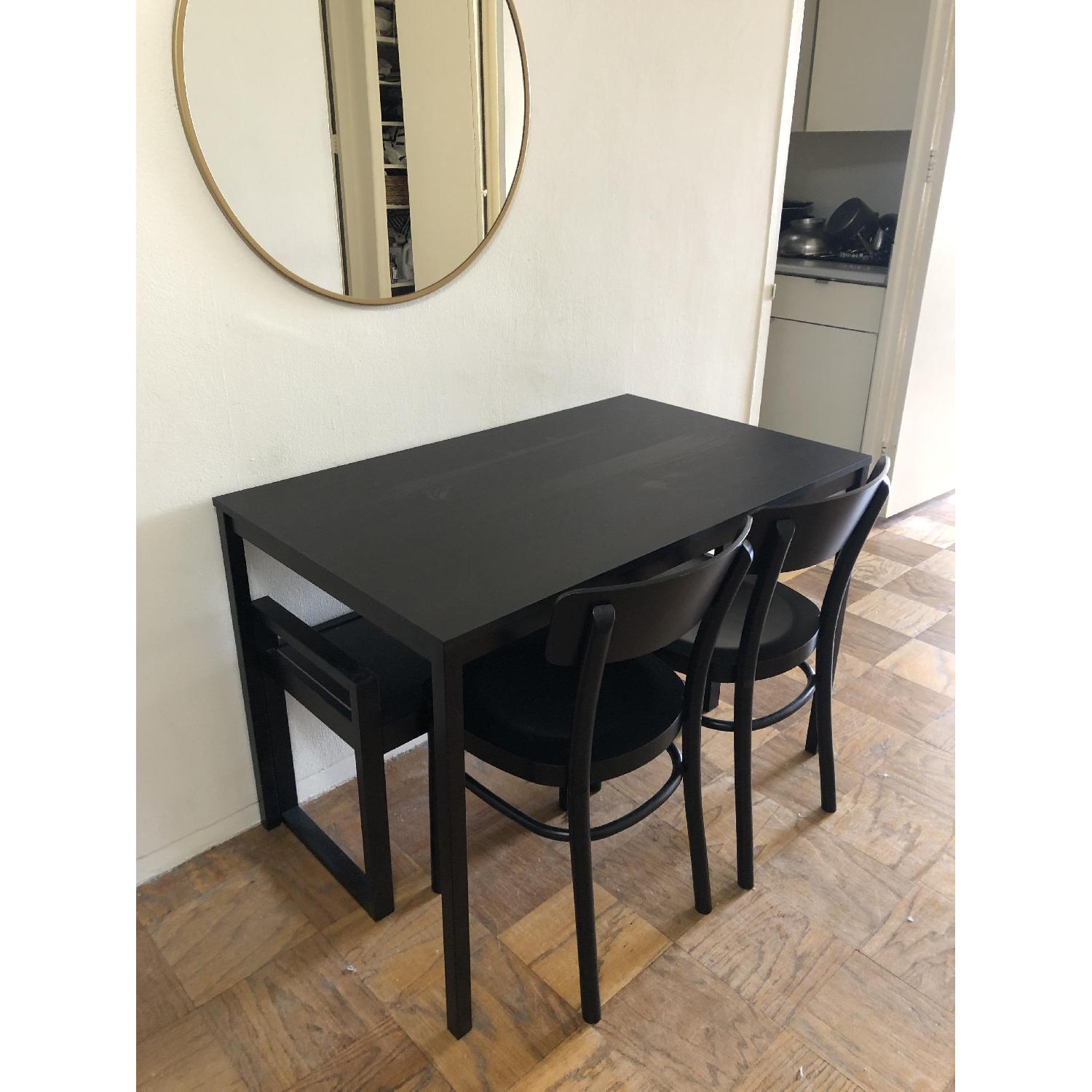 Ikea Black Dining Room Table - image-4