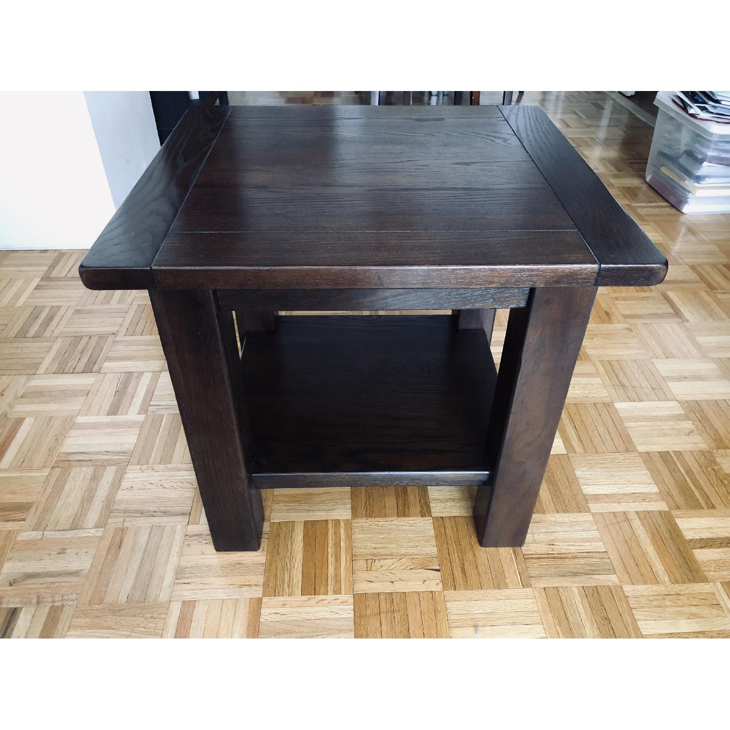 Pottery Barn Benchwright Cube Side Table - image-3