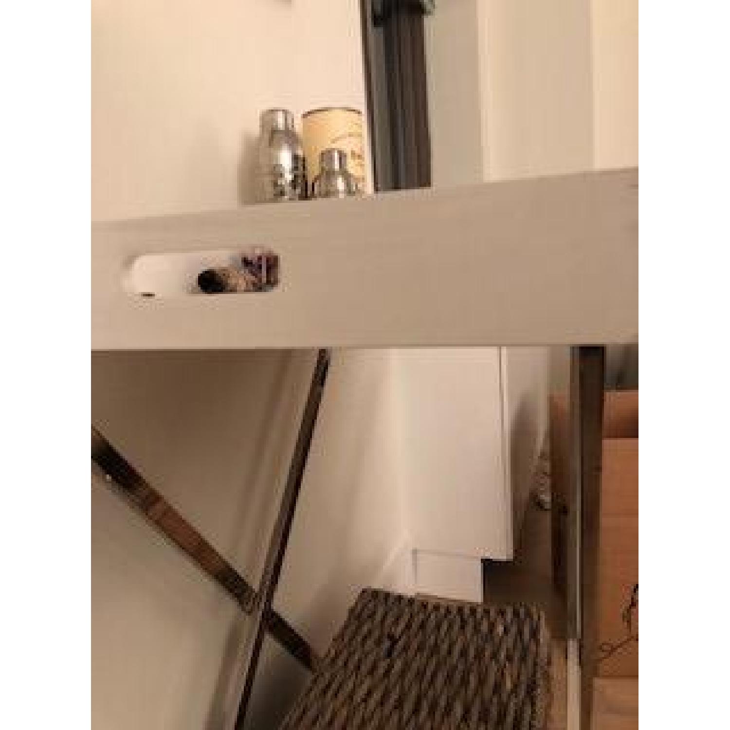 West Elm Tall Butler Tray Stand w/ Tray - image-3