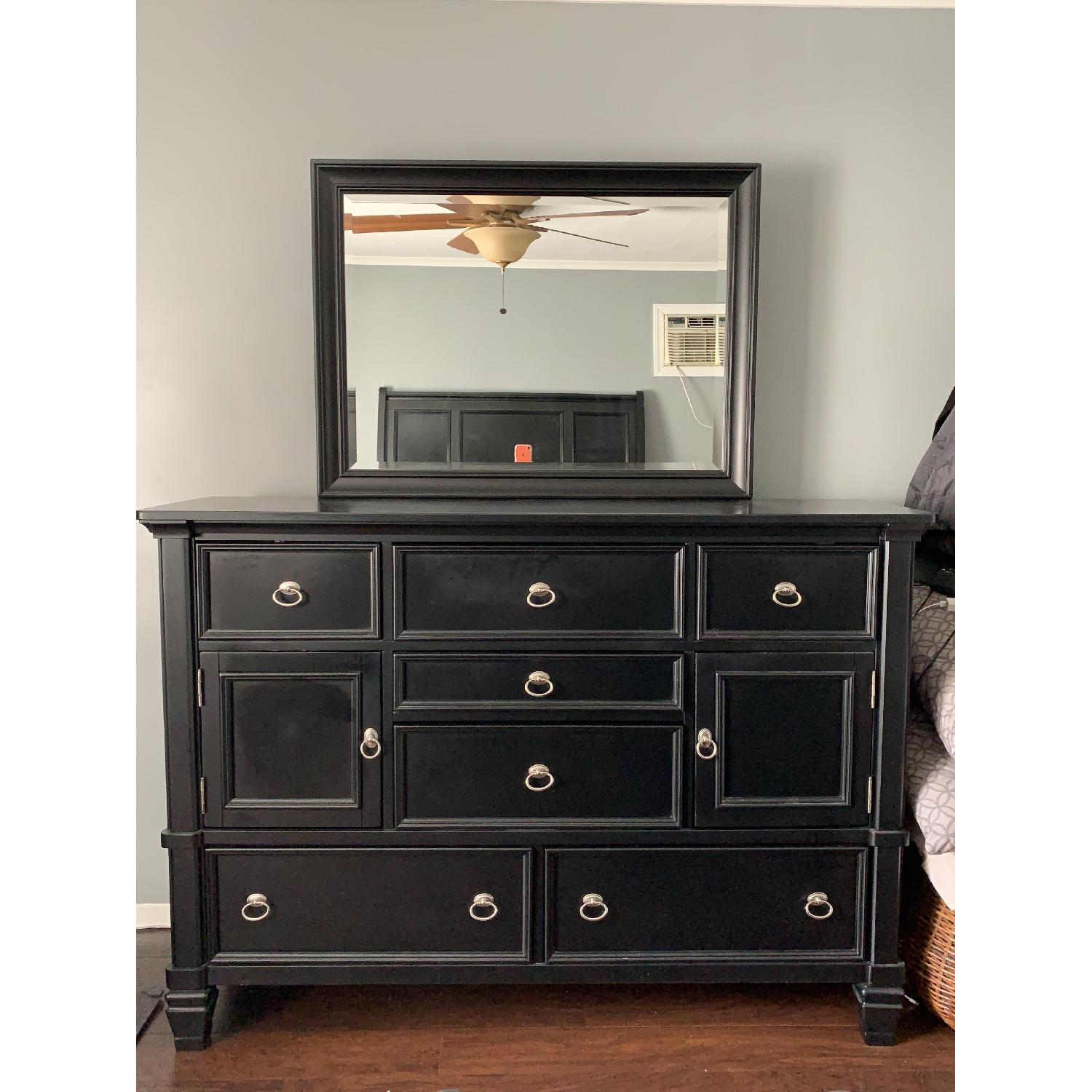 Ashley Greensburg Dresser in Black - image-1