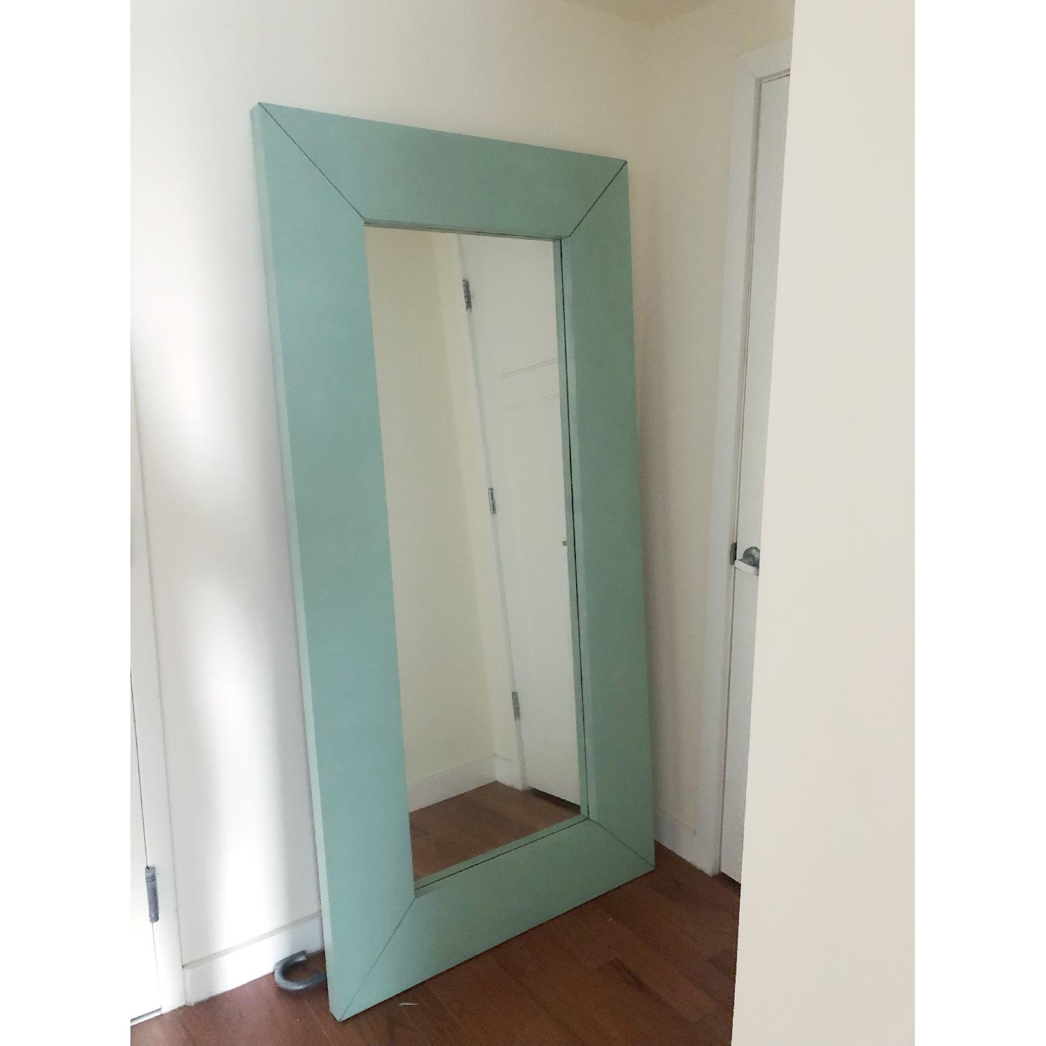 Ikea Full Length Wooden Mirror AptDeco