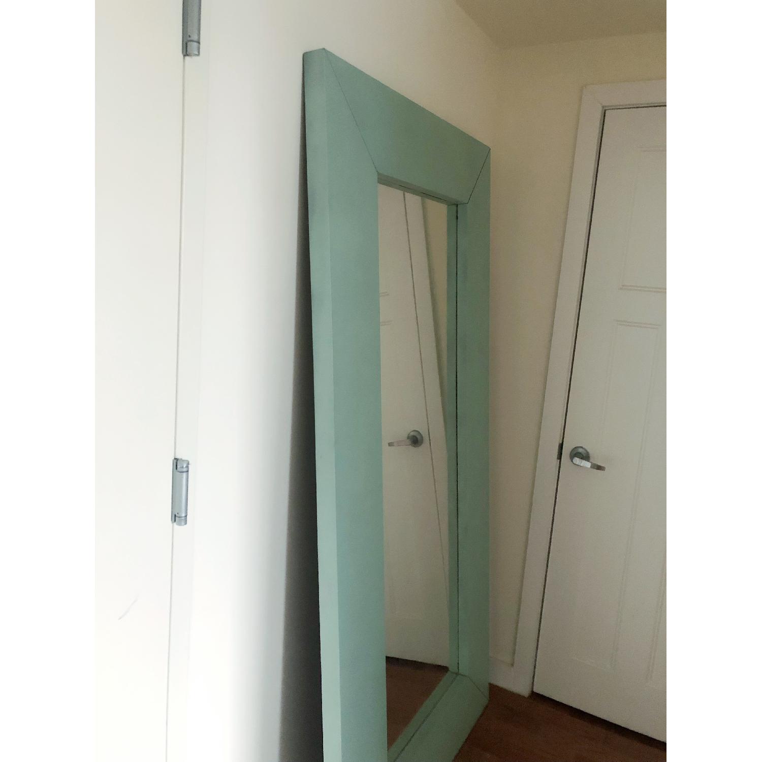 Ikea Full Length Wooden Mirror AptDeco