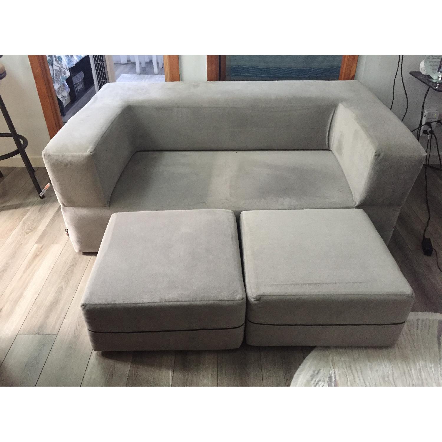Zipcode Design Eugene Modular Loveseat - image-1