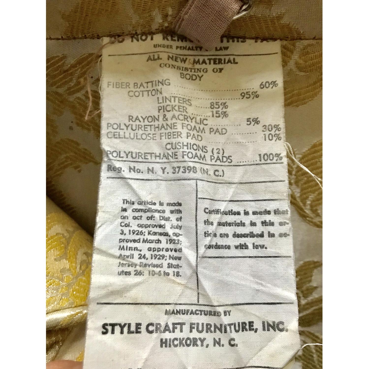 Vintage Louis XVI Style Depression-Era Sofa - image-6