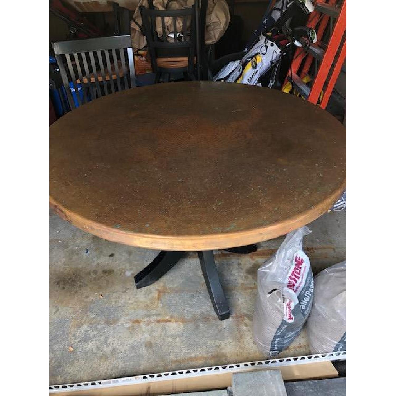 Bassett Custom Copper Top Dining Table - image-2